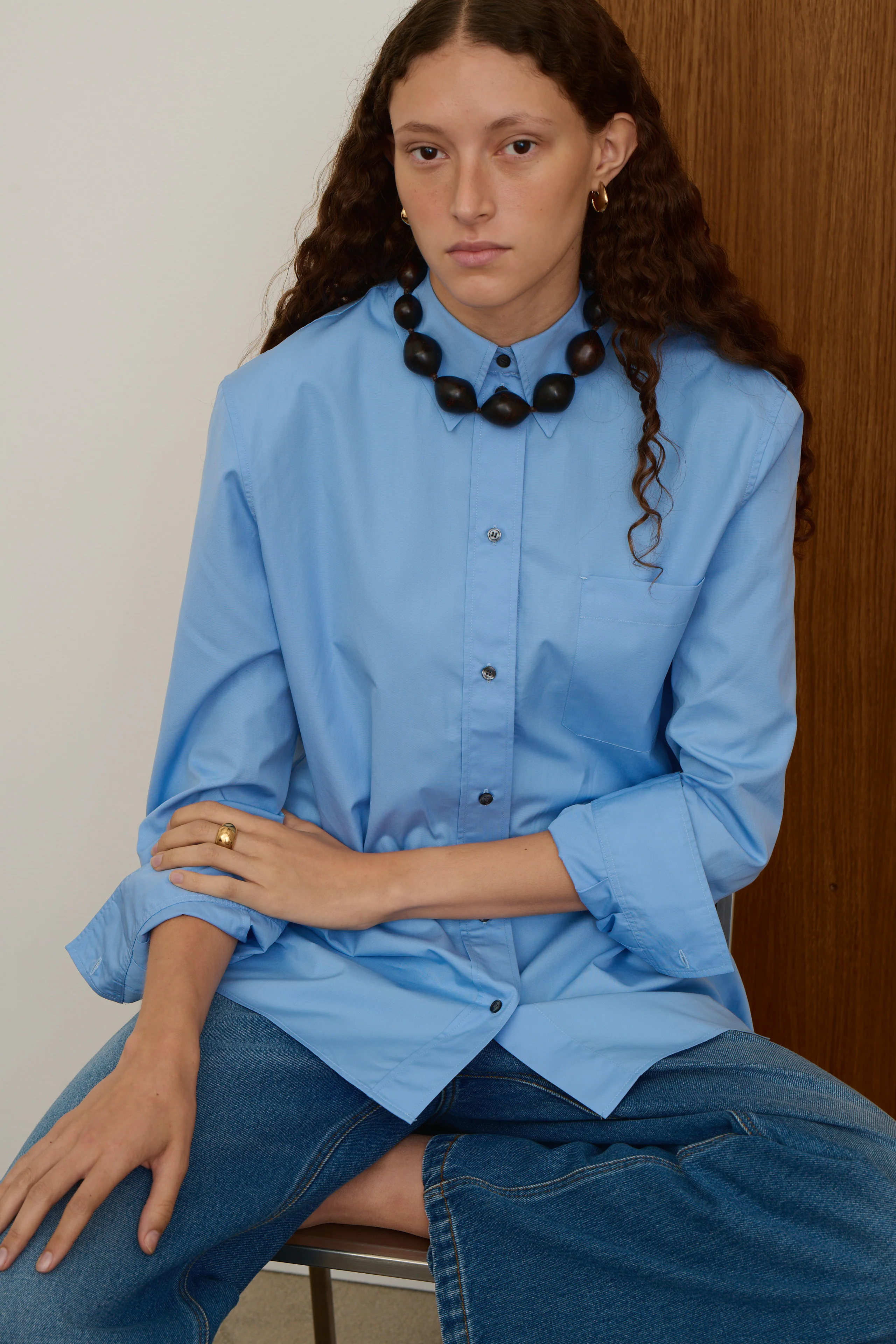 COLLIER ZAMIA MARRON - Image 3