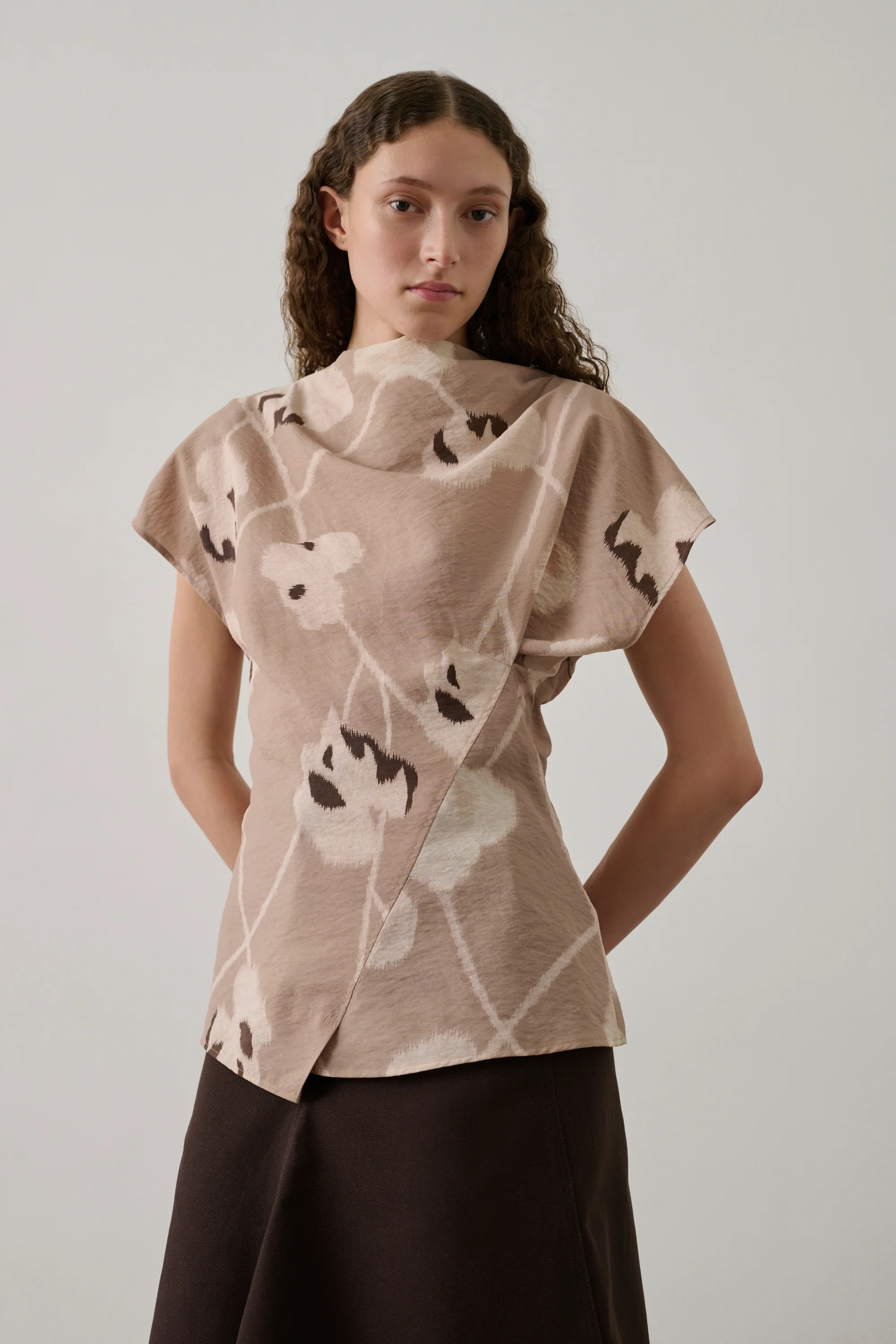 BLOUSE FEDORA BEIGE - Image 3
