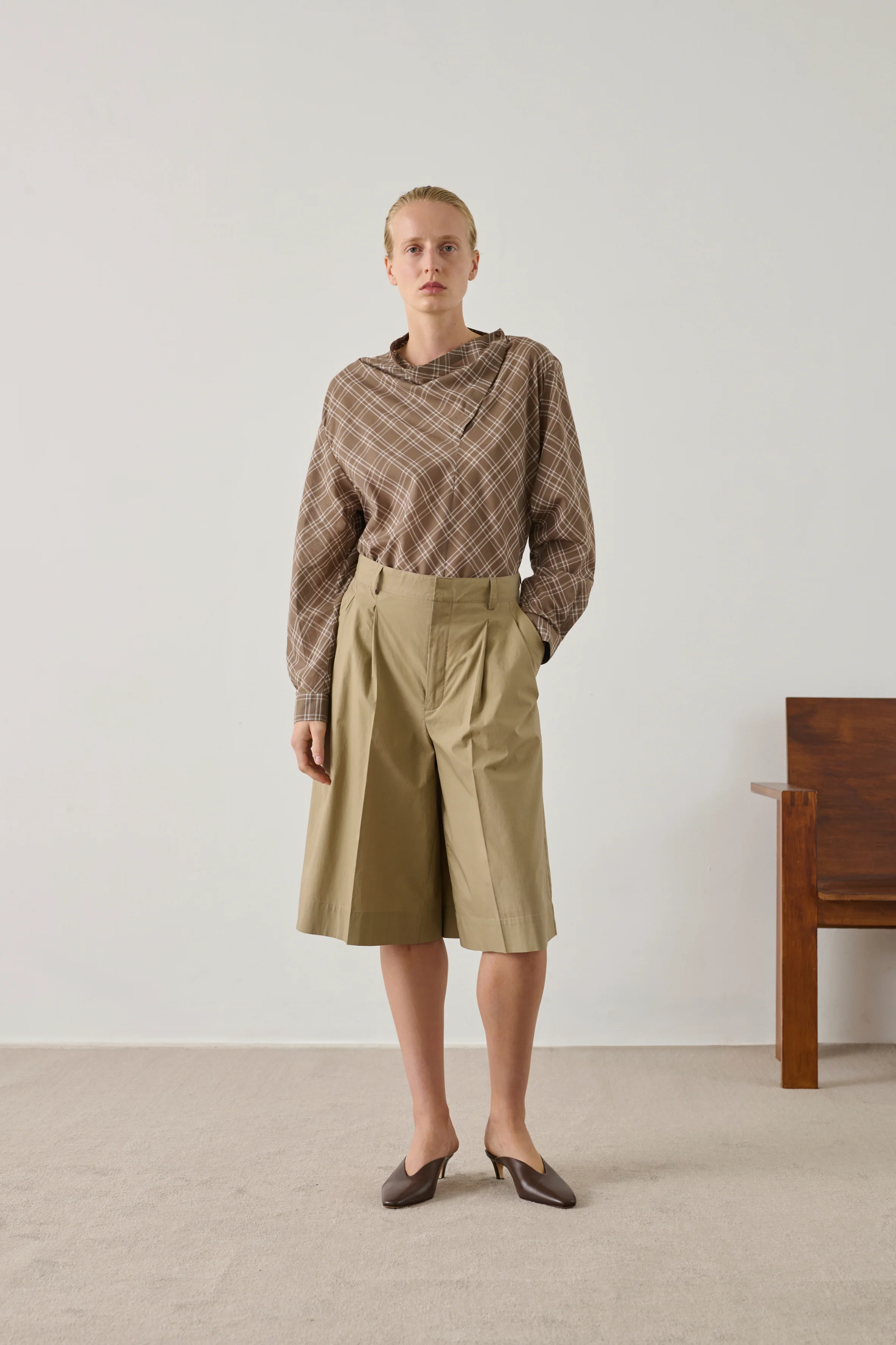 BLOUSE IRVING MARRON - Image 2