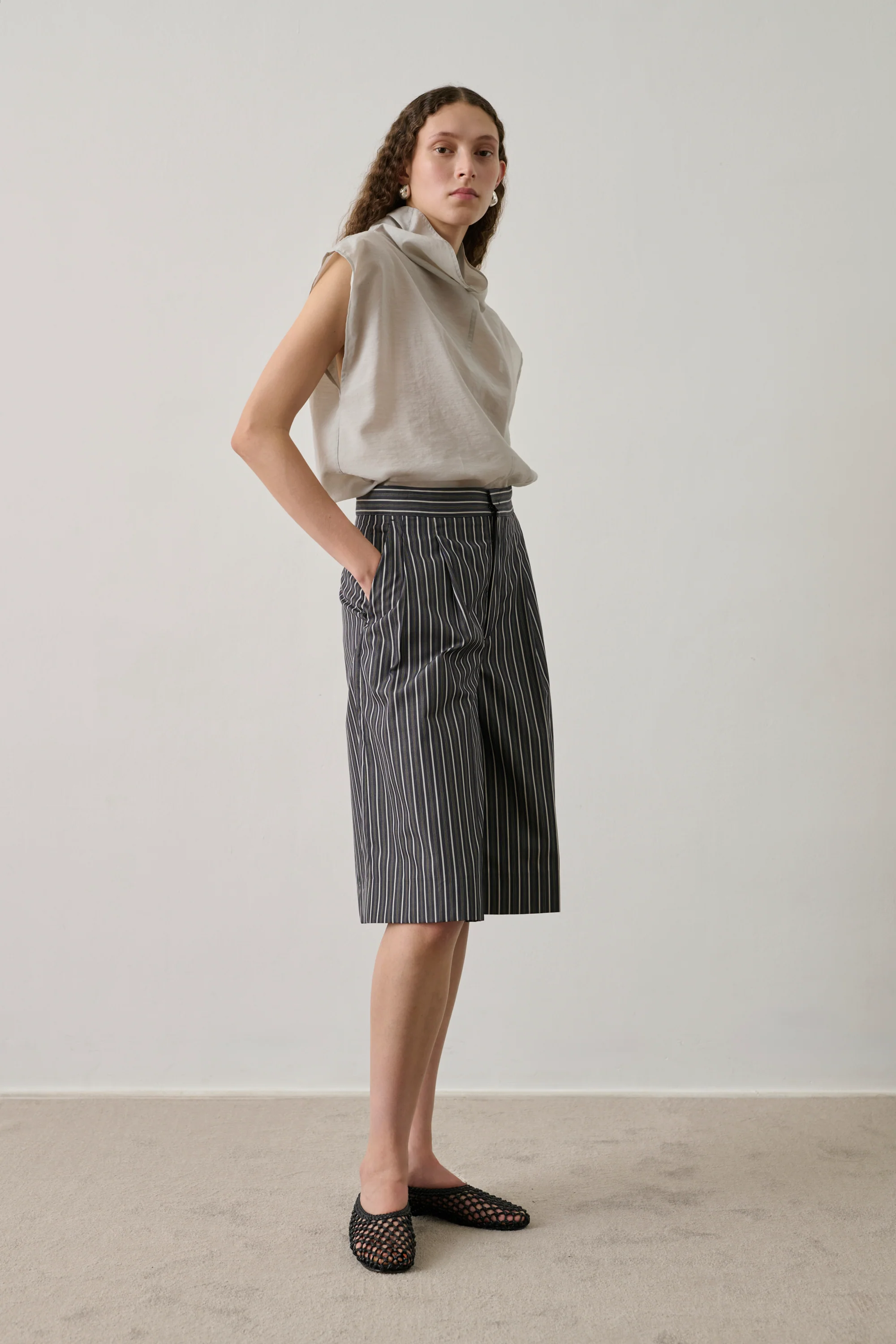 BLOUSE IZUMI GRISE - Image 6
