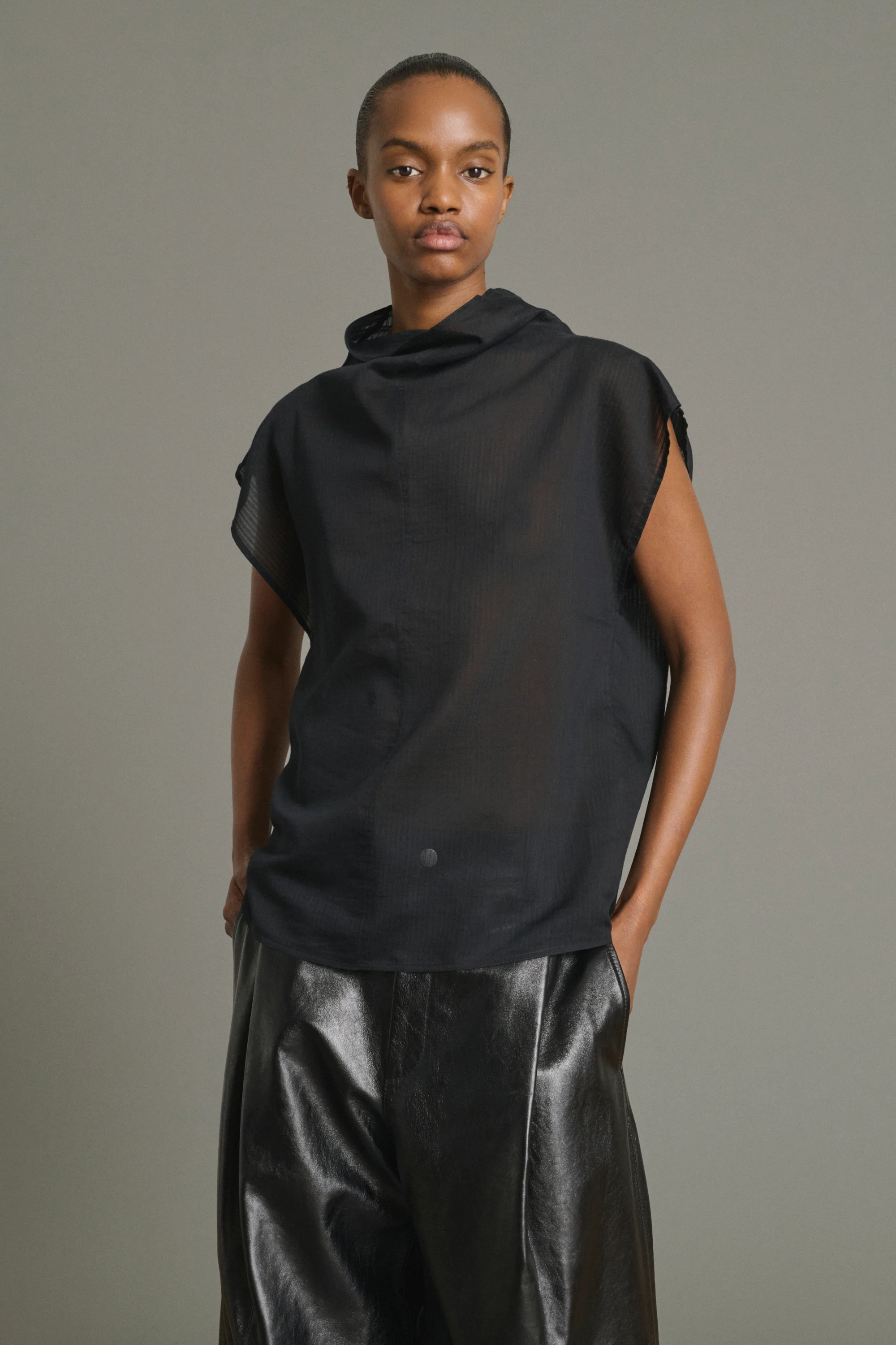 BLOUSE IZUMI NOIRE - Image 3
