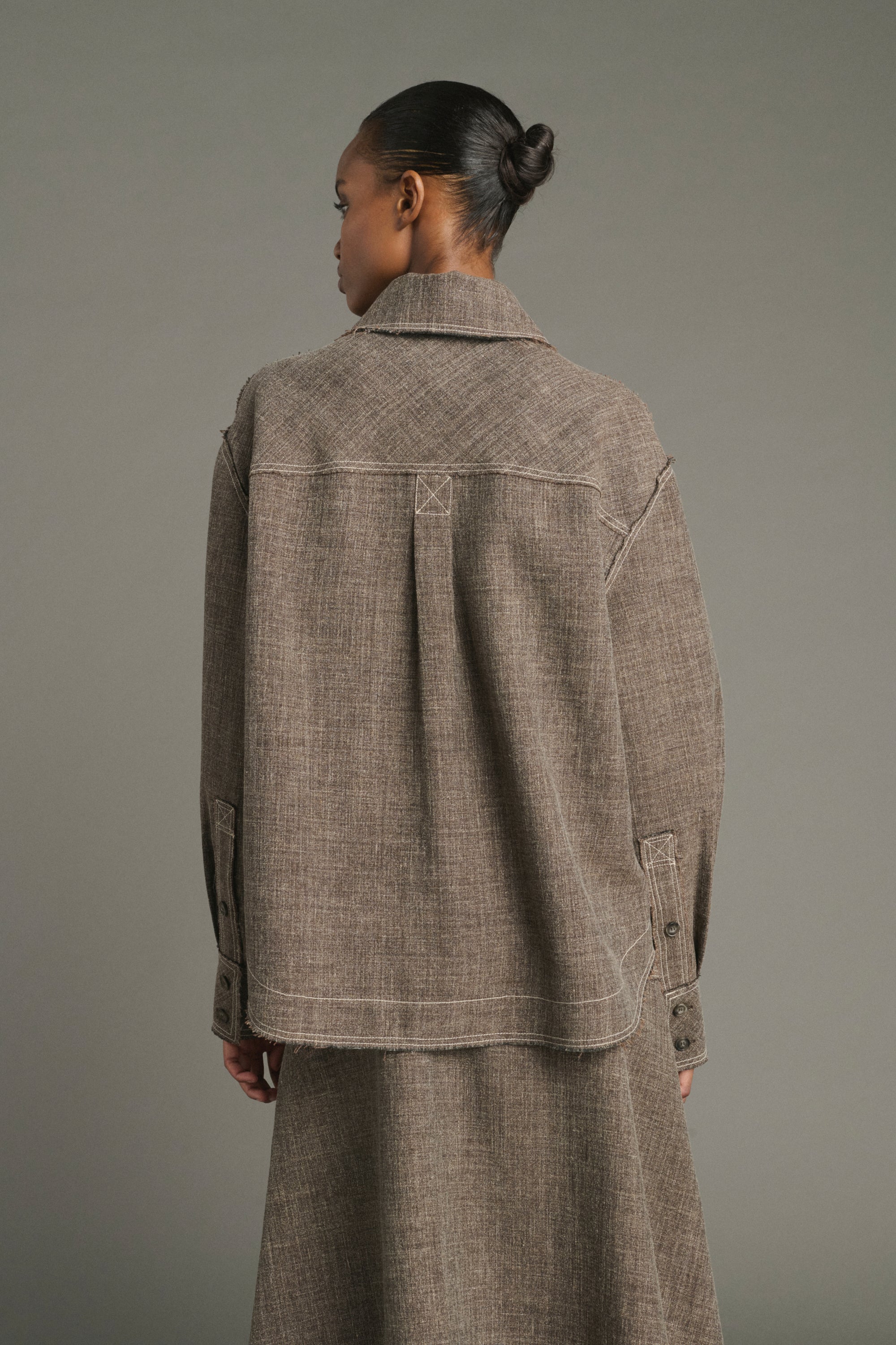 BLOUSE JANA MARRON - Image 3