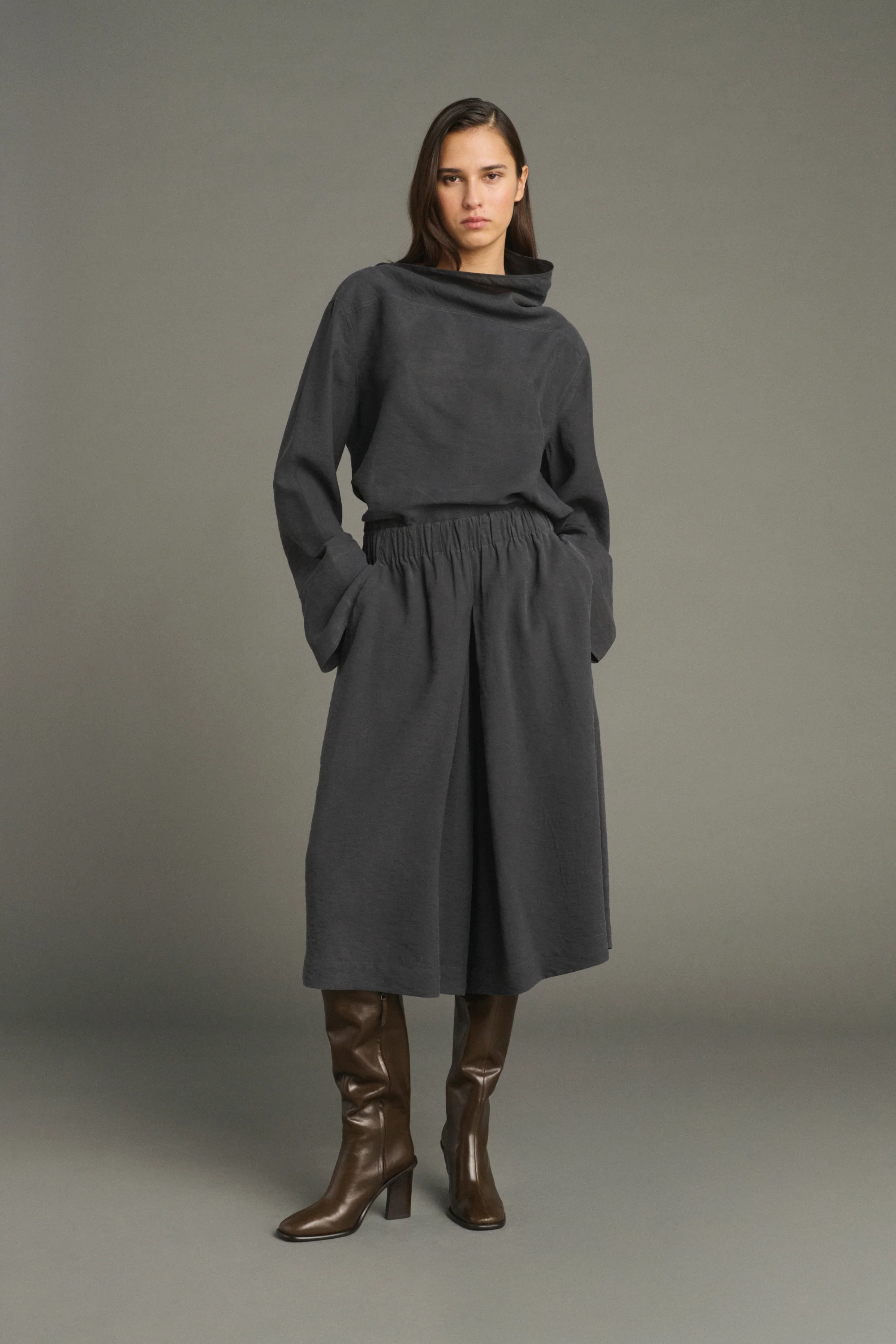 BLOUSE LAILA GRISE - Image 3