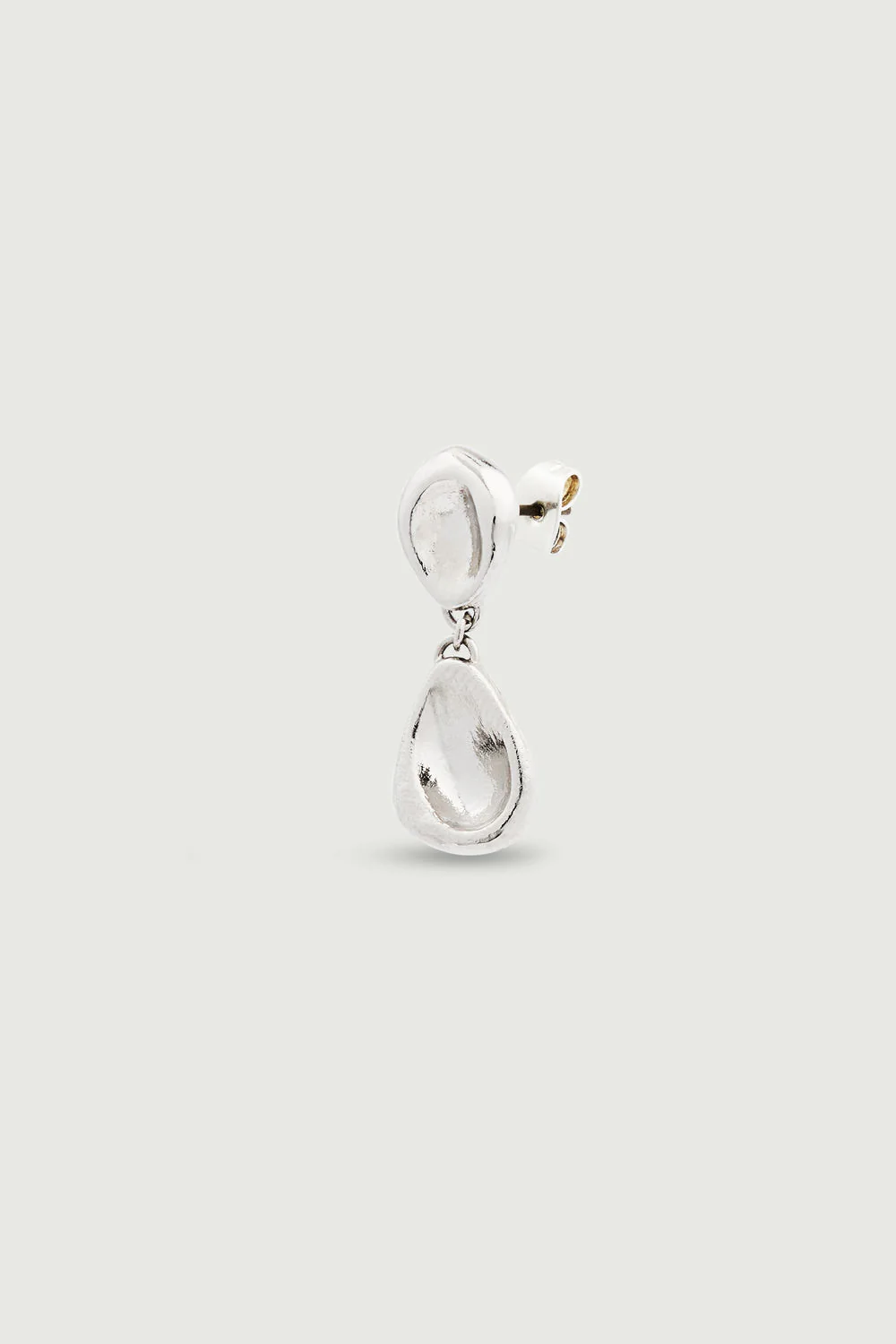 BOUCLE D'OREILLE DORMEUSE ARGENT - Image 2