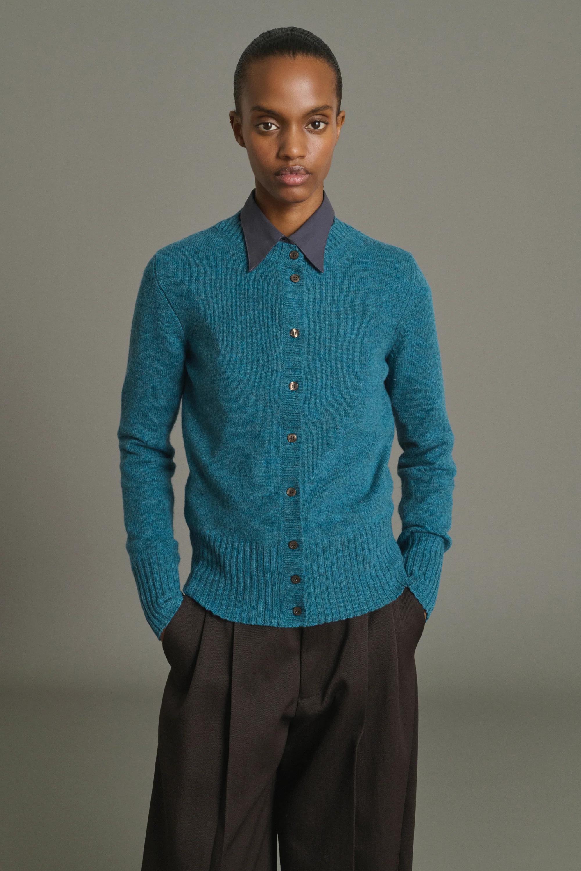 CARDIGAN FUGU BLEU - Image 3