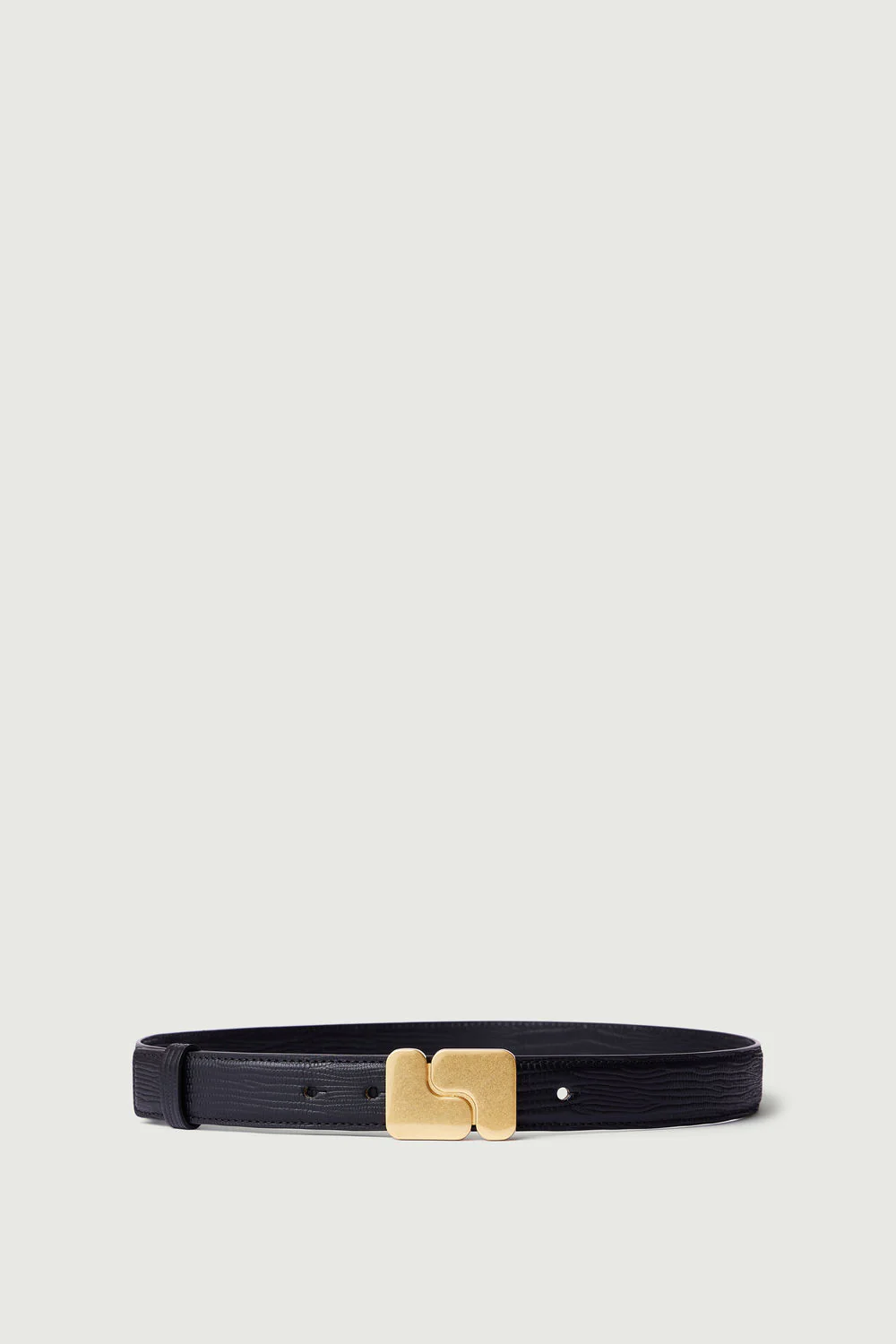 CEINTURE NINON NOIRE LÉZARD