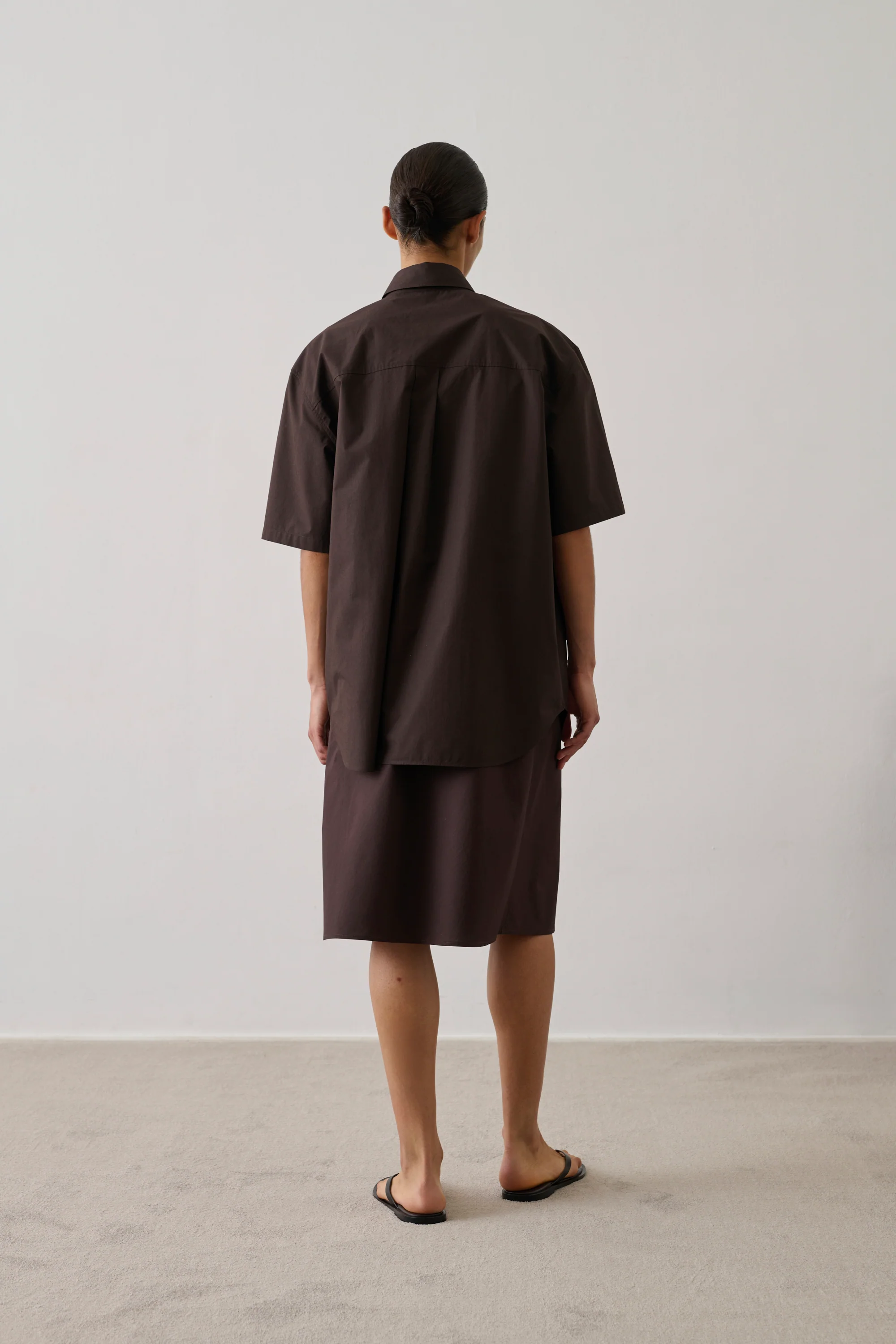 CHEMISE BOBBIE MARRON - Image 5