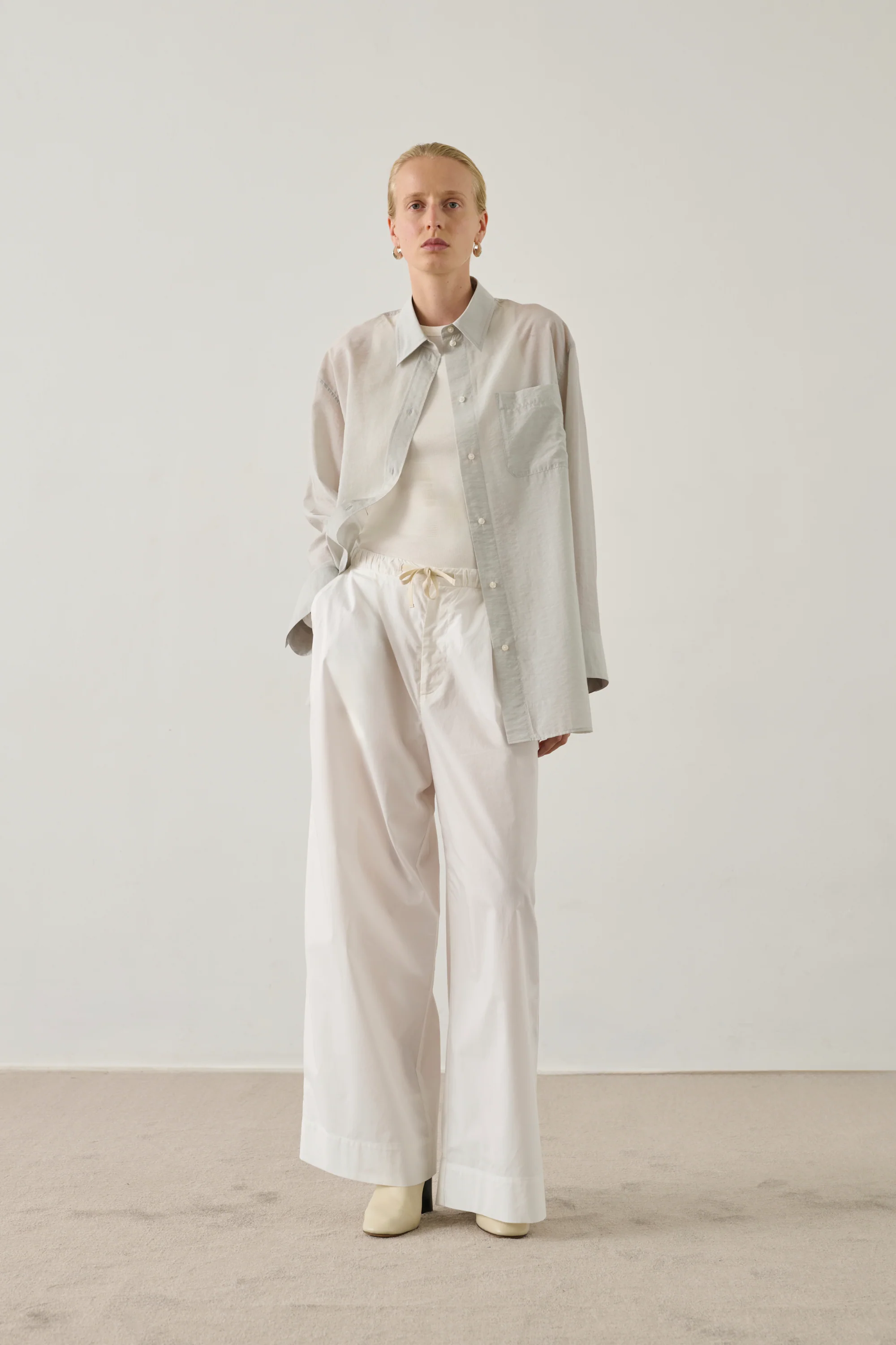 CHEMISE FRANCESCA GRISE