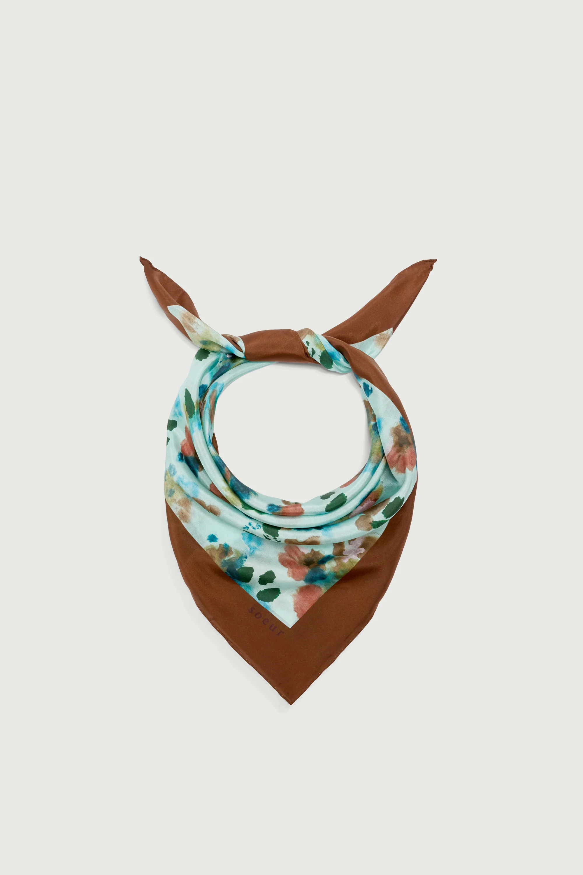 FOULARD CAPUCINE BLEU - Image 2