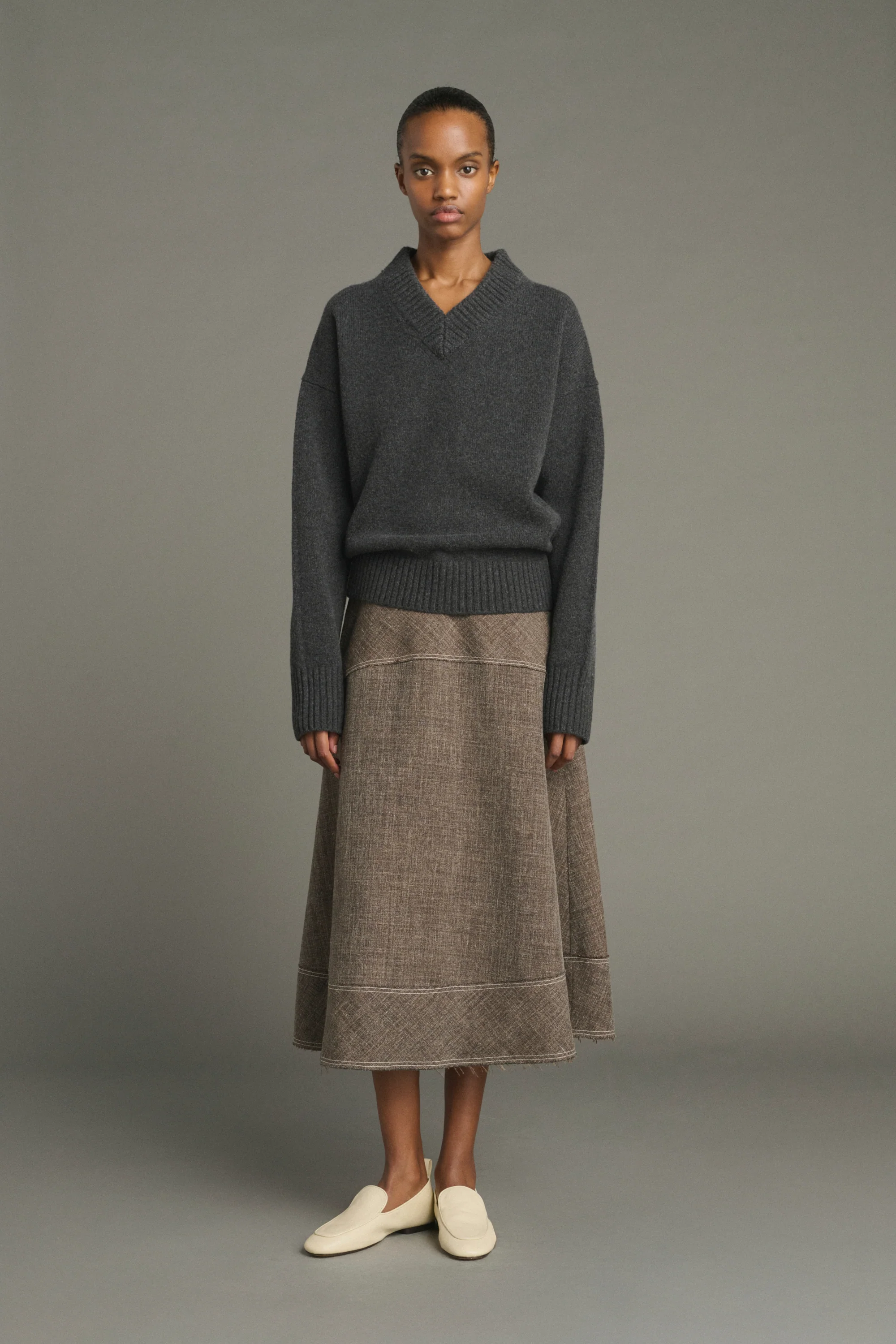 JUPE JANELLE MARRON - Image 5
