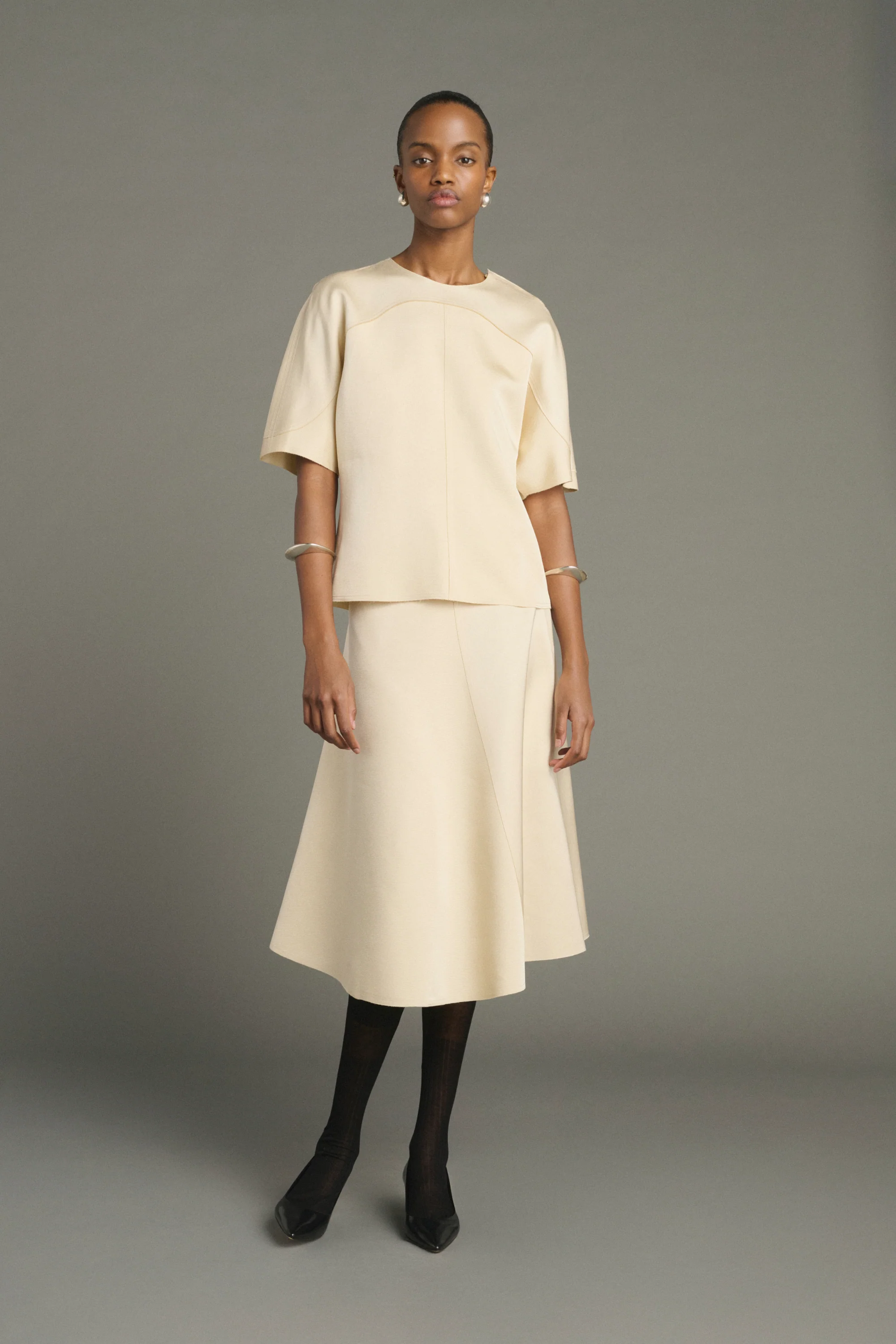 JUPE KELYA BEIGE