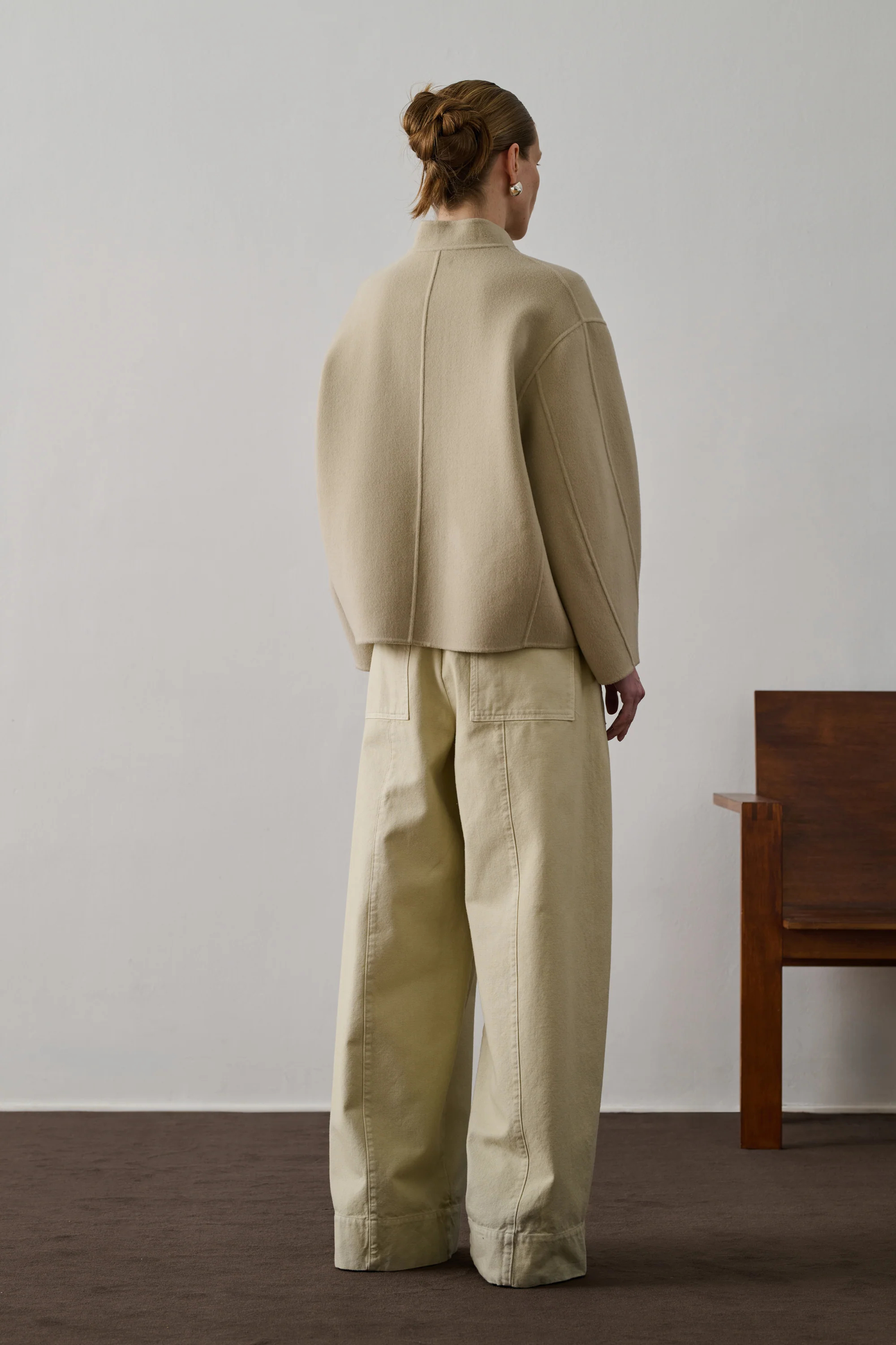 MANTEAU WINDSOR ÉCRU - Image 2