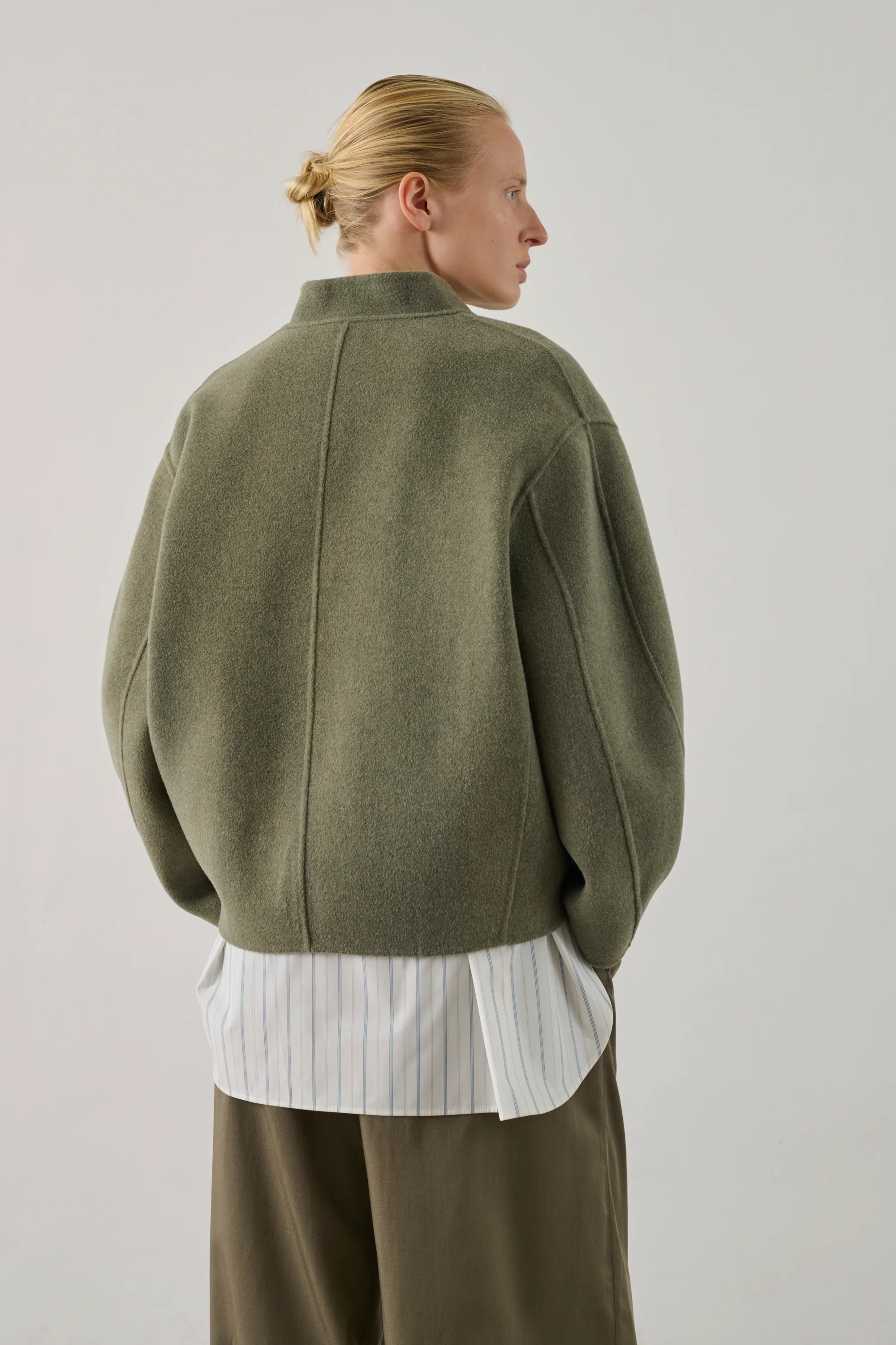 MANTEAU WINDSOR VERT - Image 4