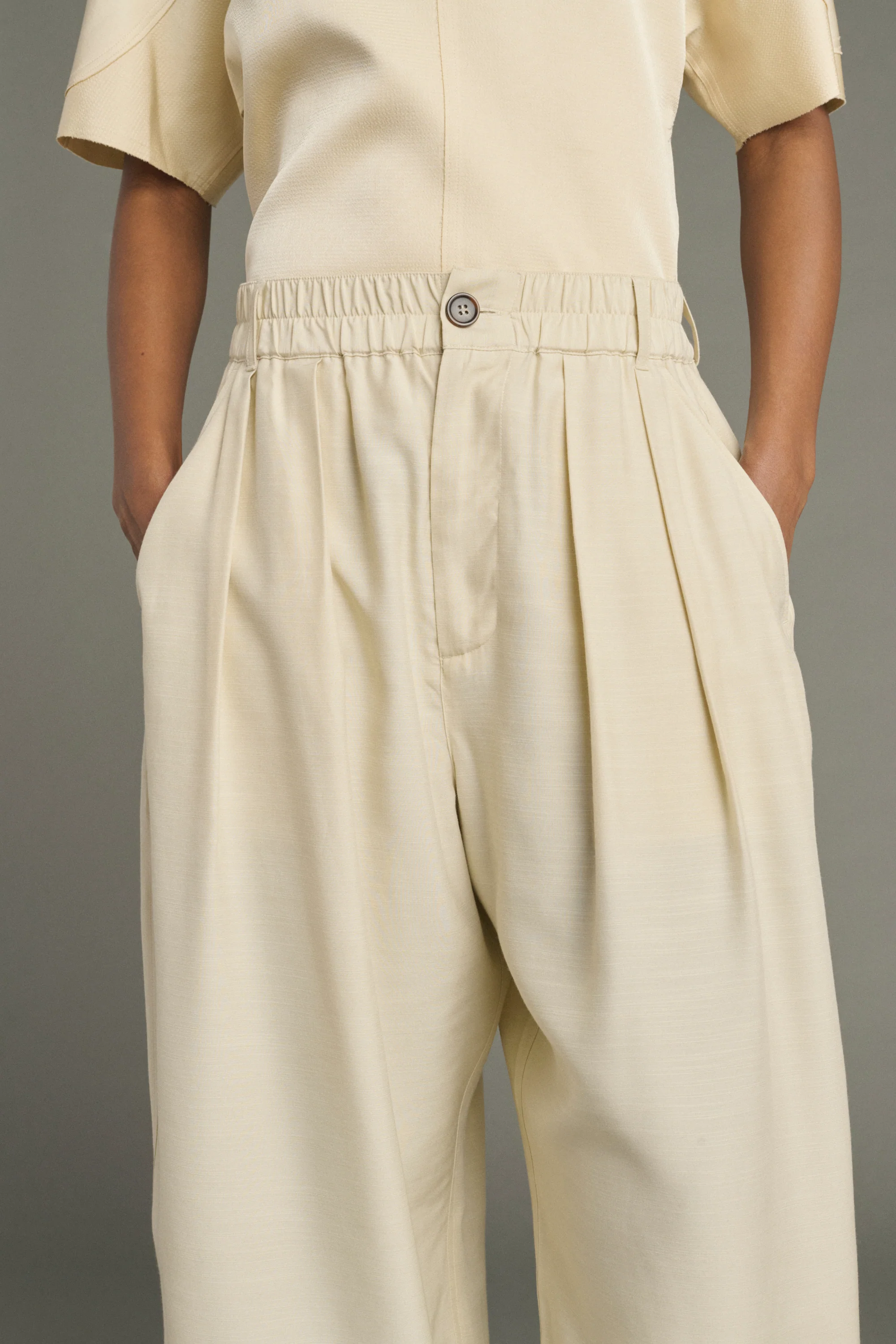 PANTALON VERNON ECRU - Image 5