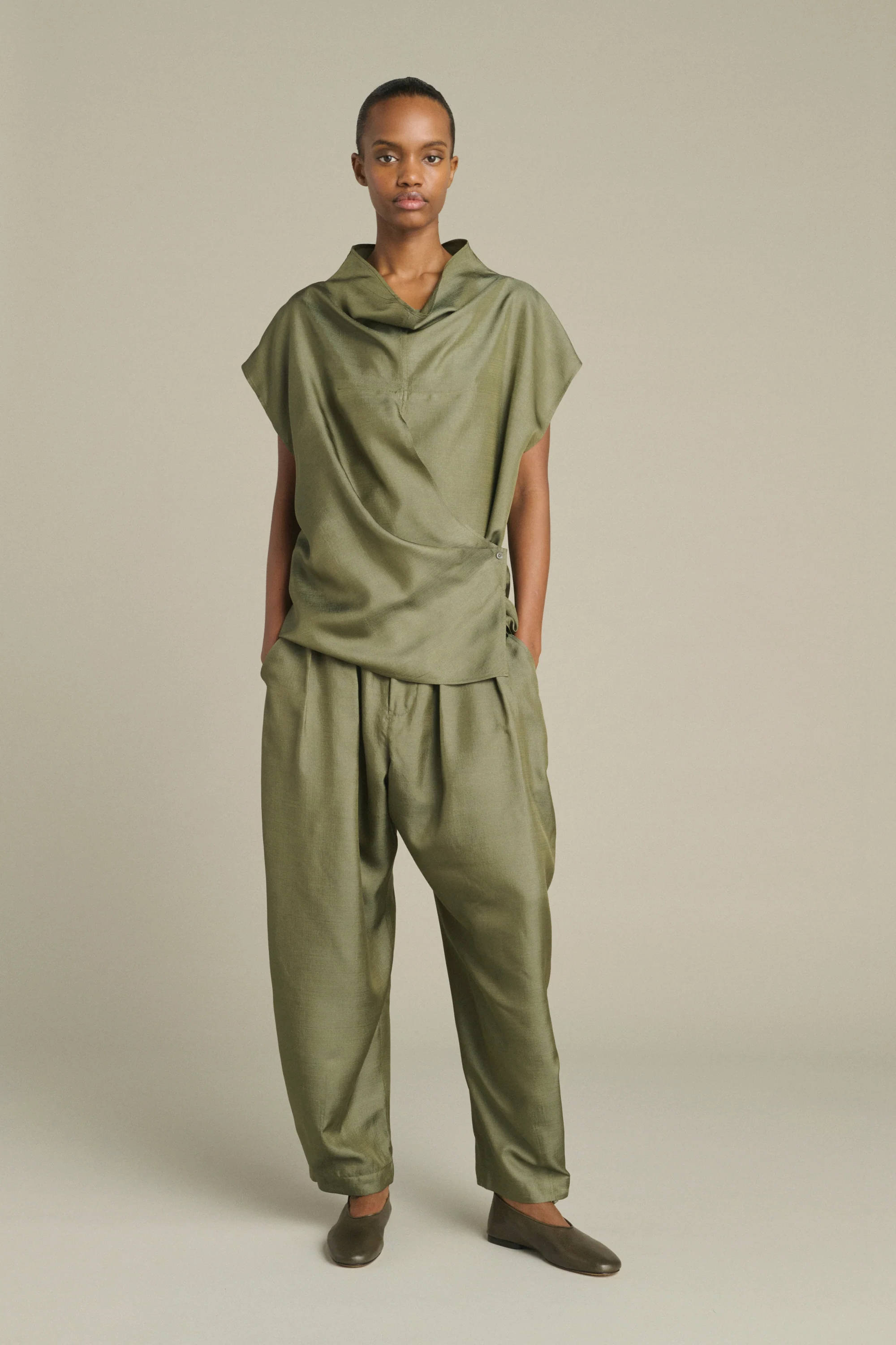 PANTALON VERNON VERT