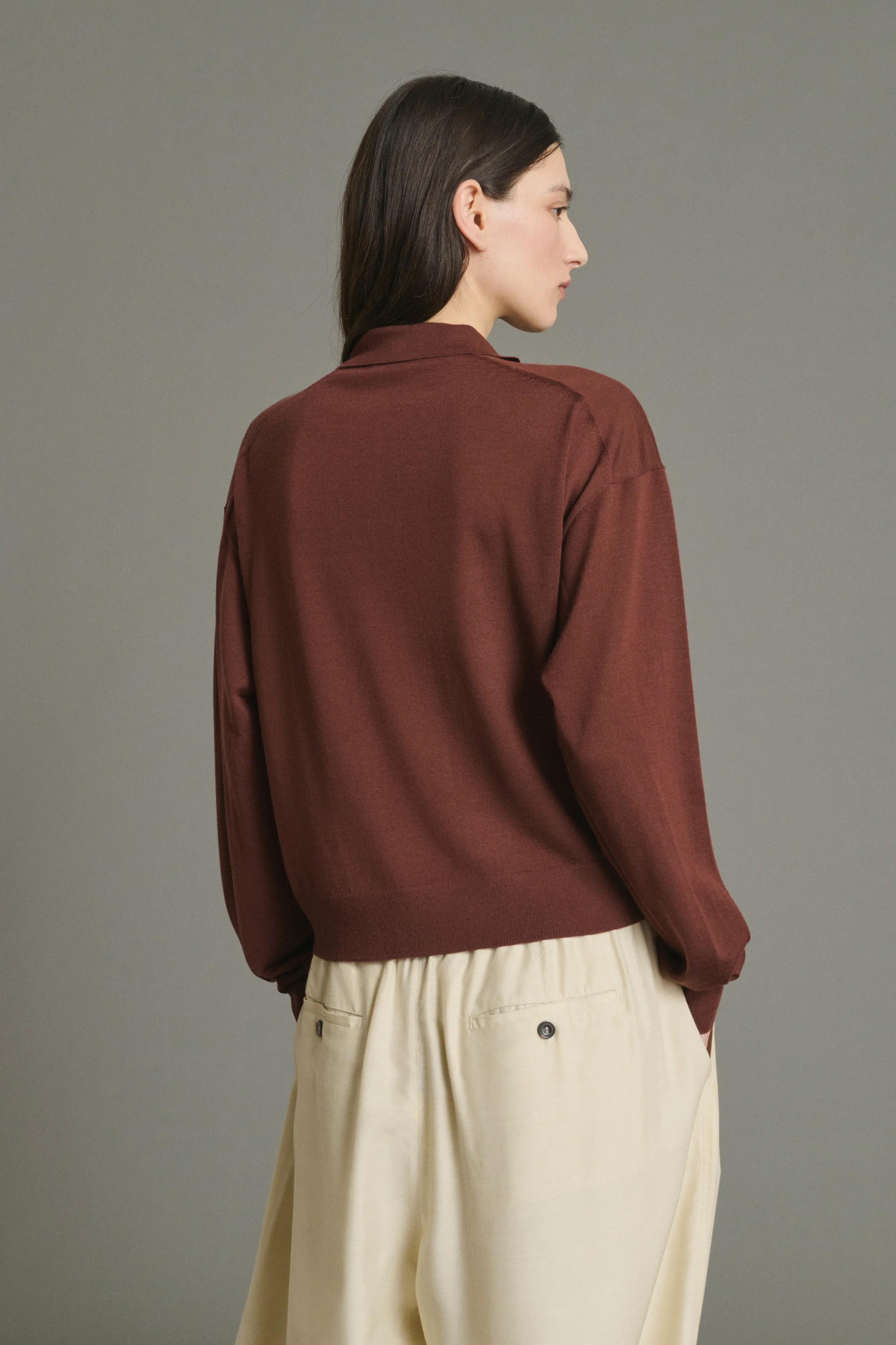 PULL FLEMING ROUGE - Image 4