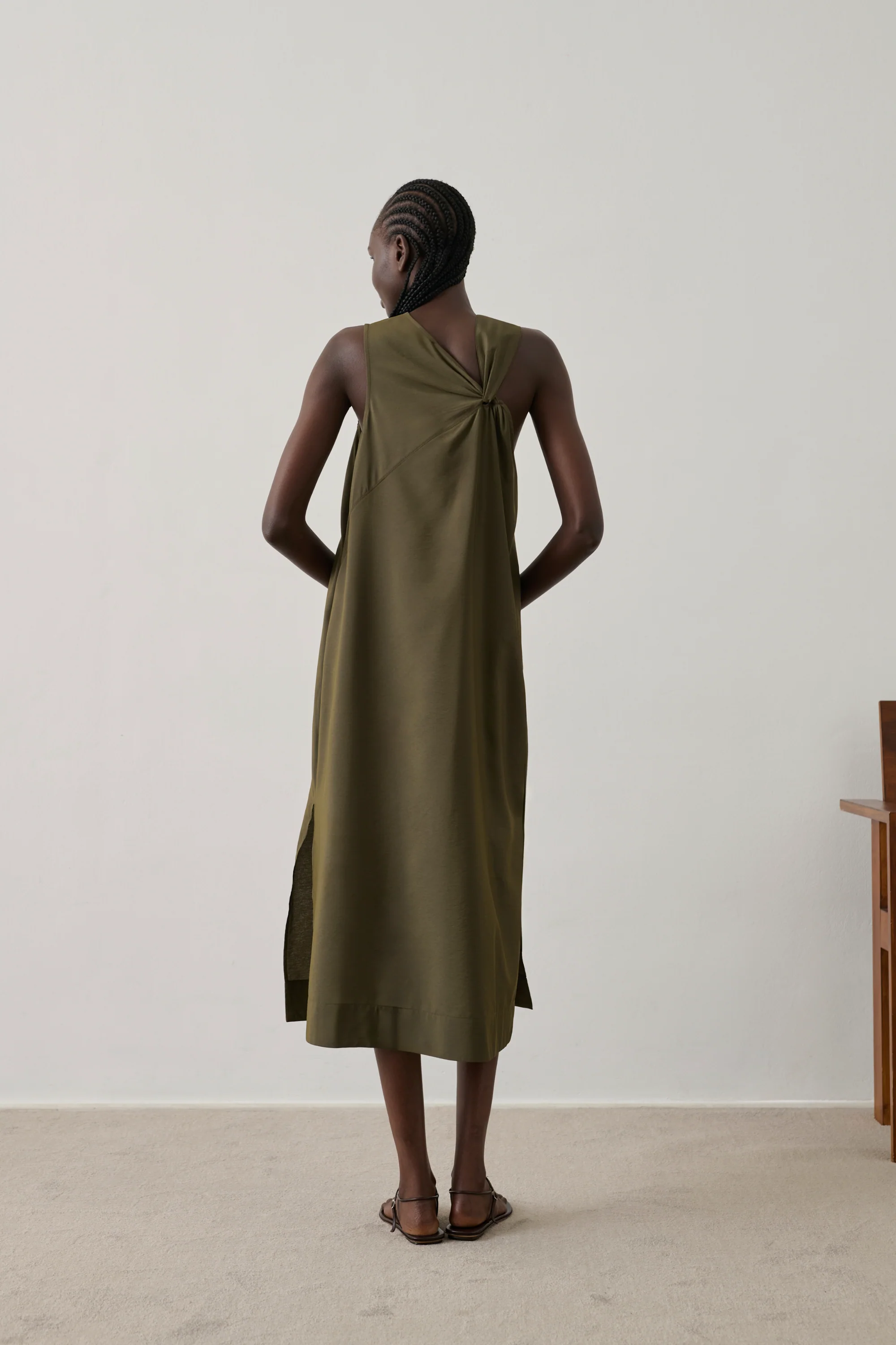 ROBE EMNA KAKI - Image 2