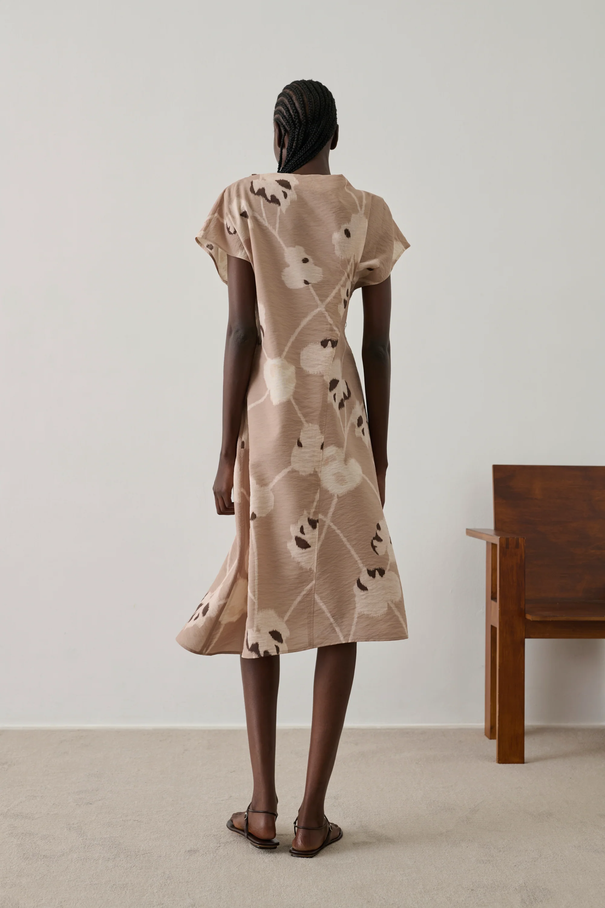 ROBE FELICIE BEIGE - Image 2
