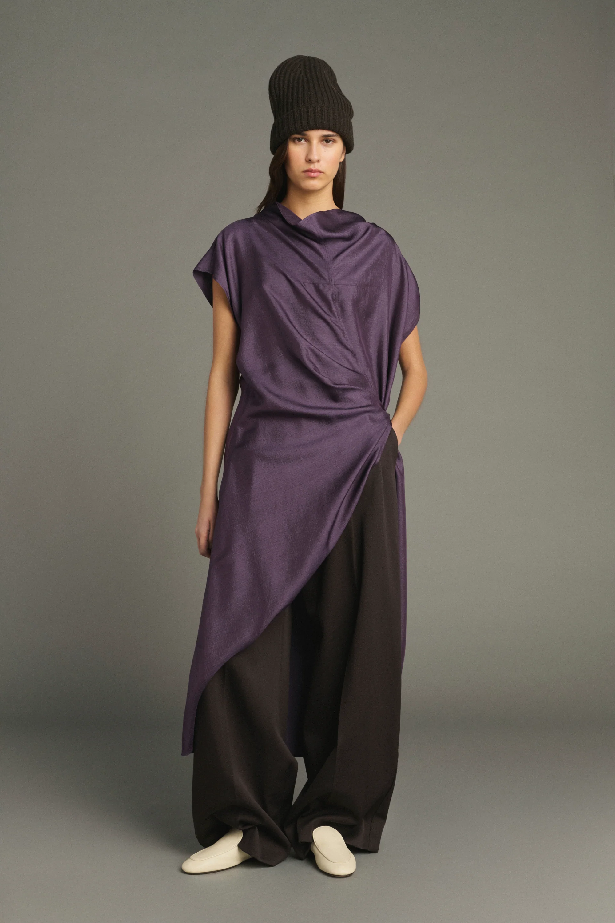 ROBE FOGGIA VIOLETTE - Image 5