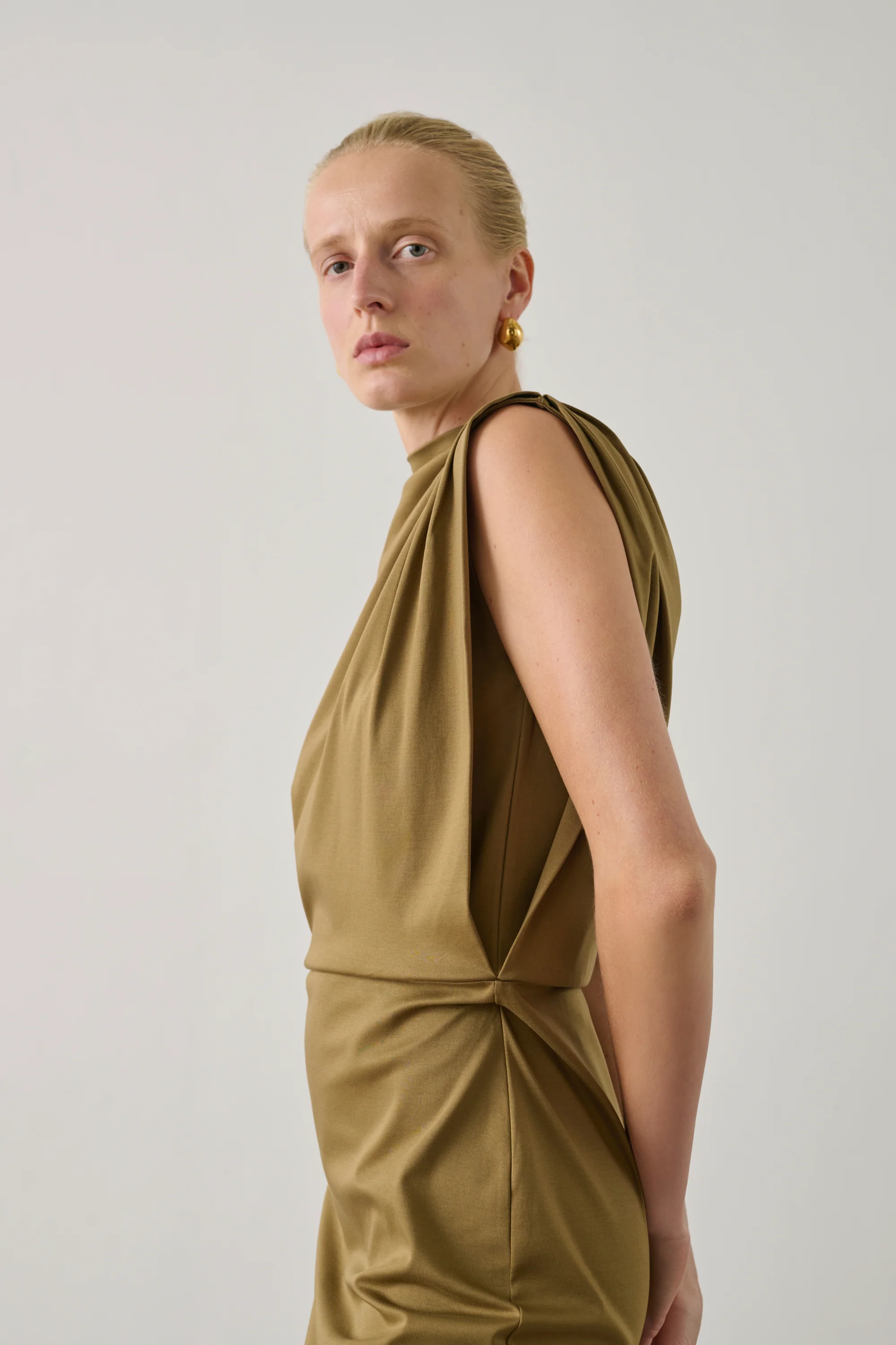 ROBE GEMMA BEIGE - Image 4