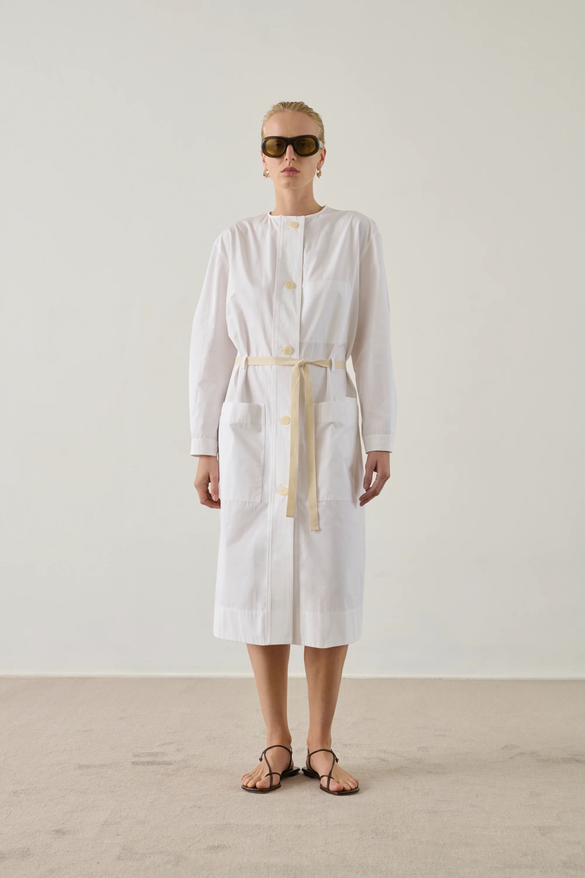 ROBE HELIE BLANCHE