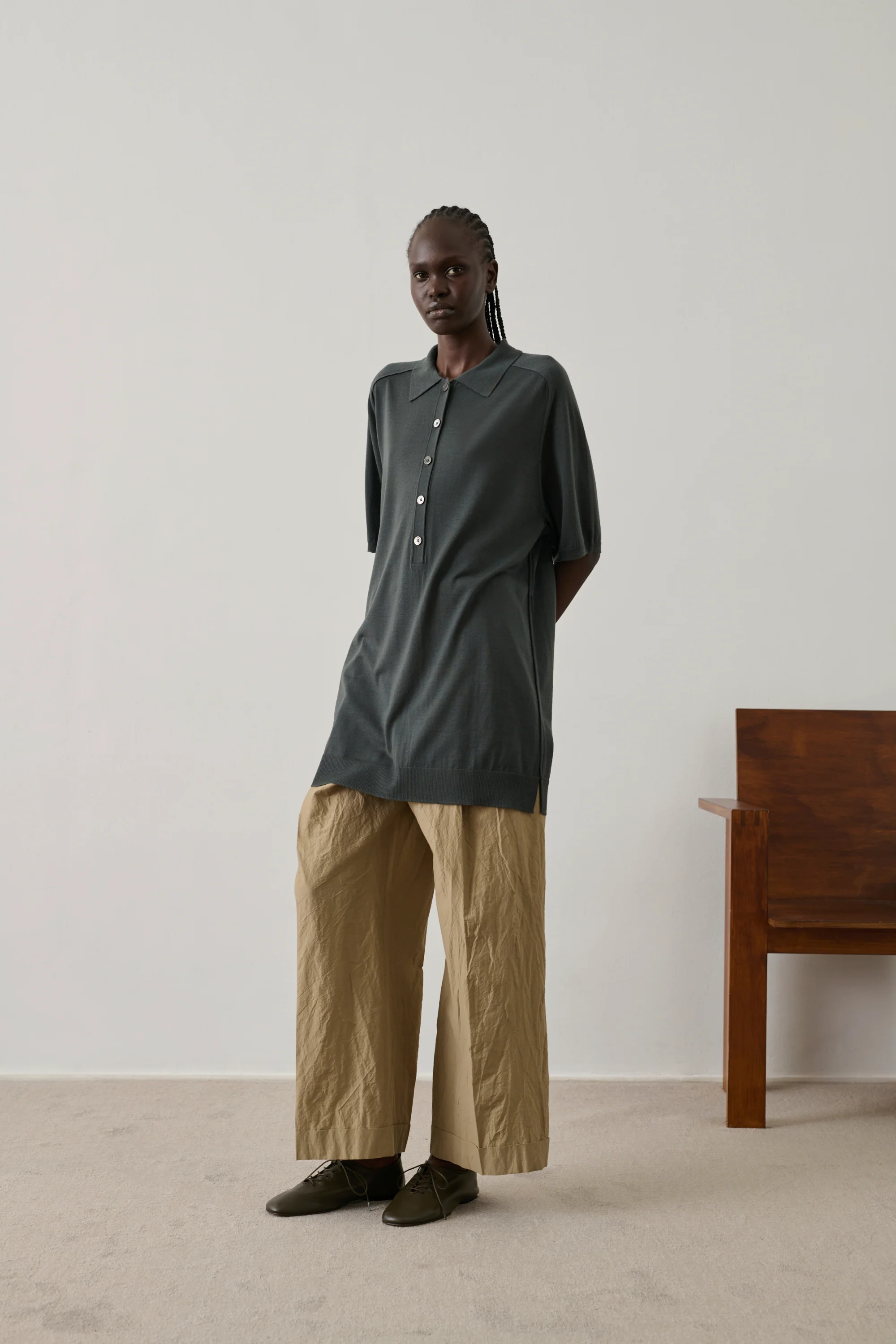ROBE HILDA GRISE - Image 4