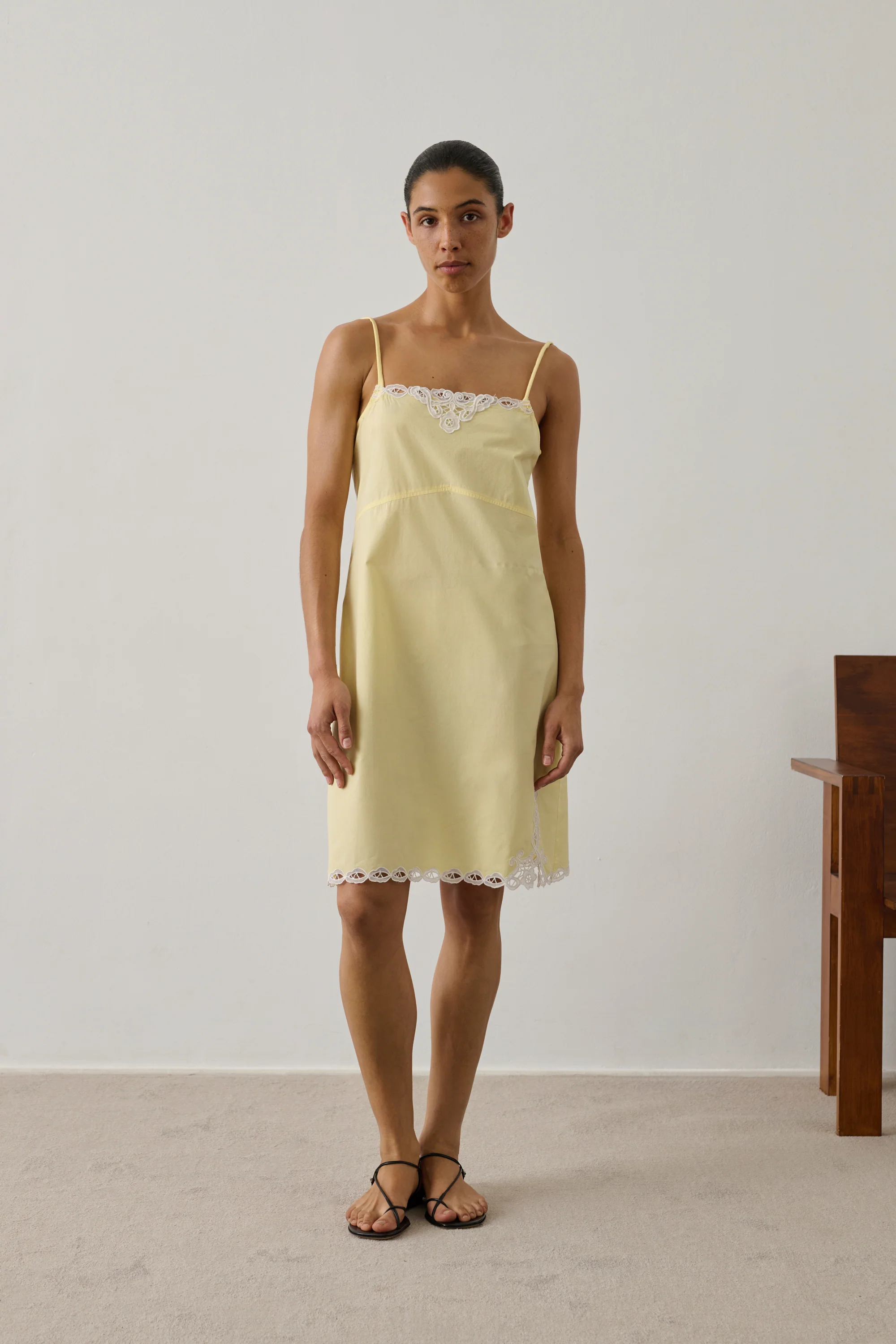ROBE HILLARY JAUNE
