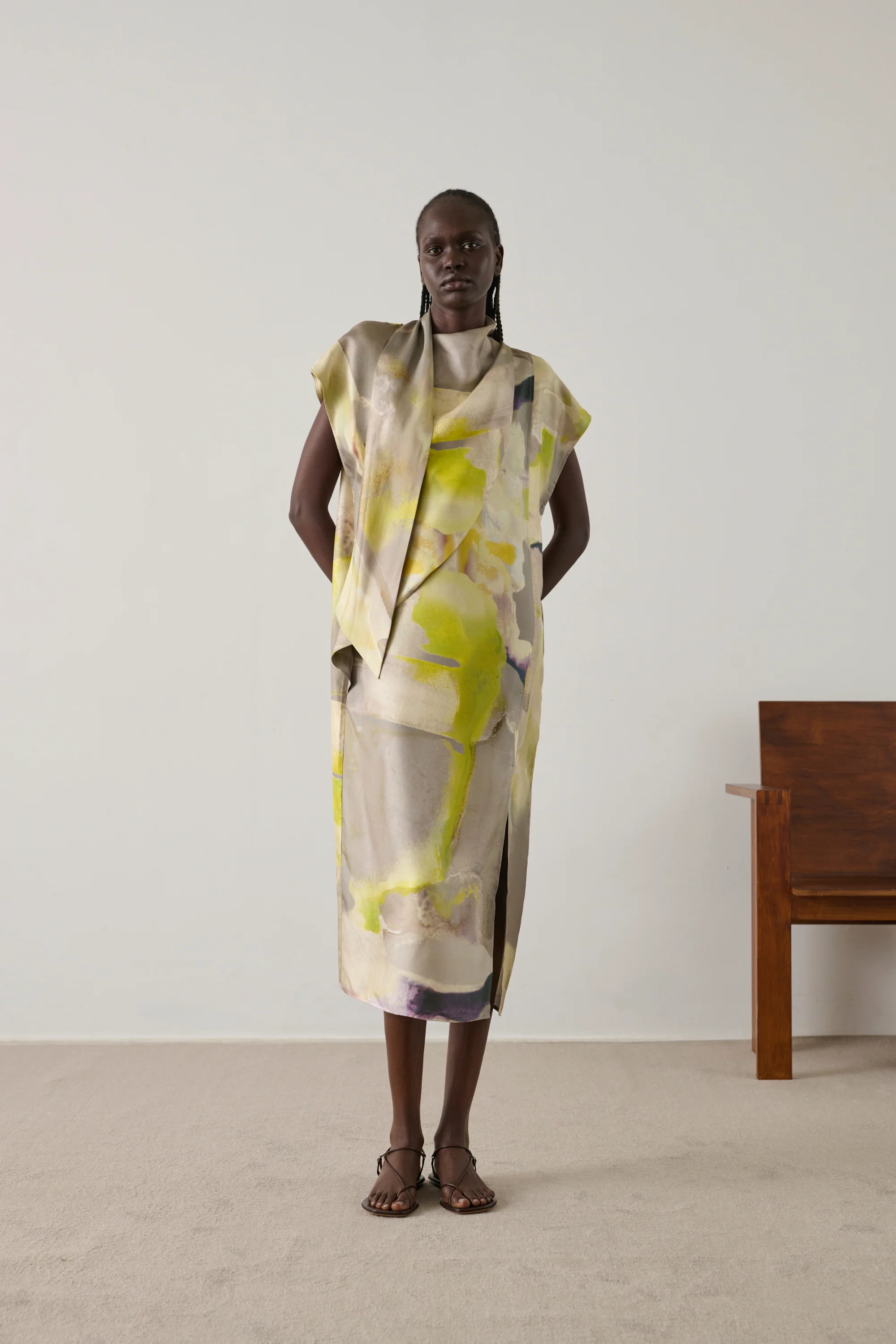 ROBE IBERIS JAUNE