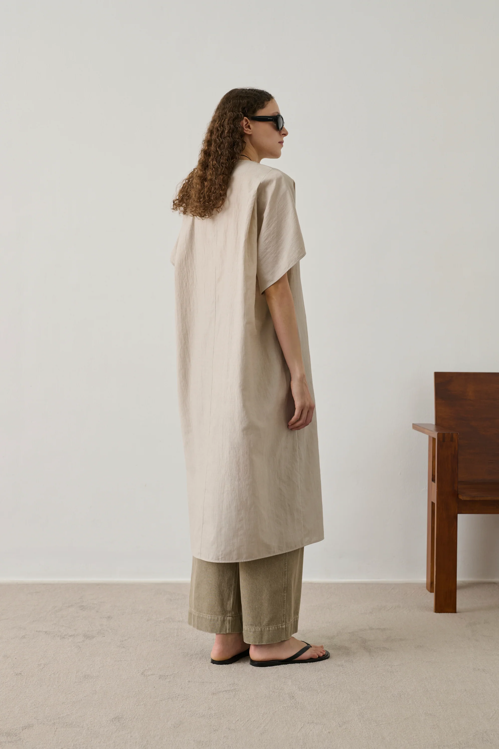 ROBE ILSA ECRUE - Image 4