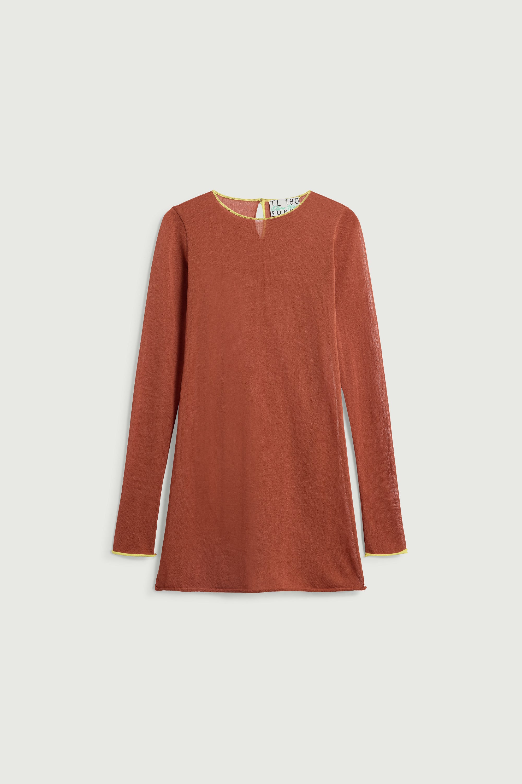 ROBE IRENE MINI MARRON - Image 6