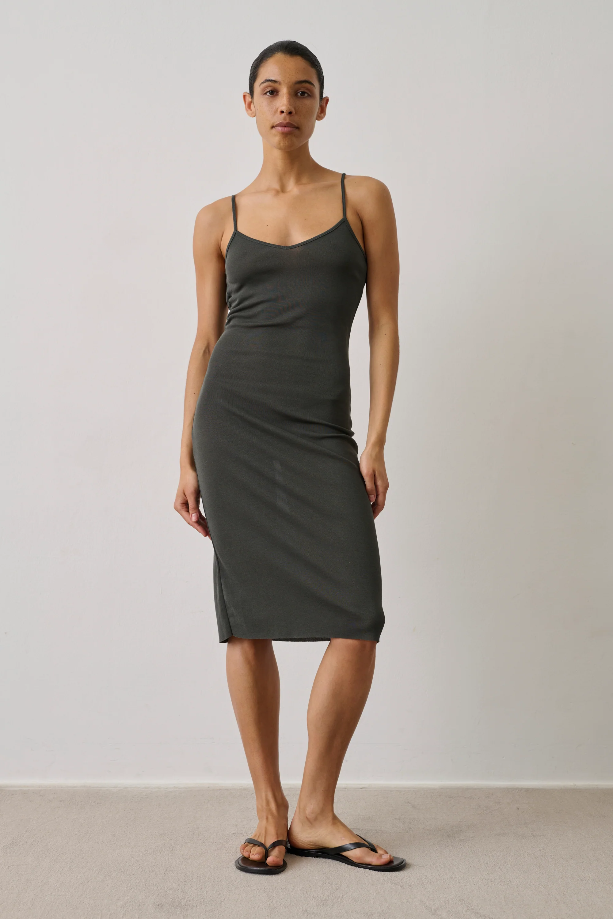 ROBE ITHACA GRISE