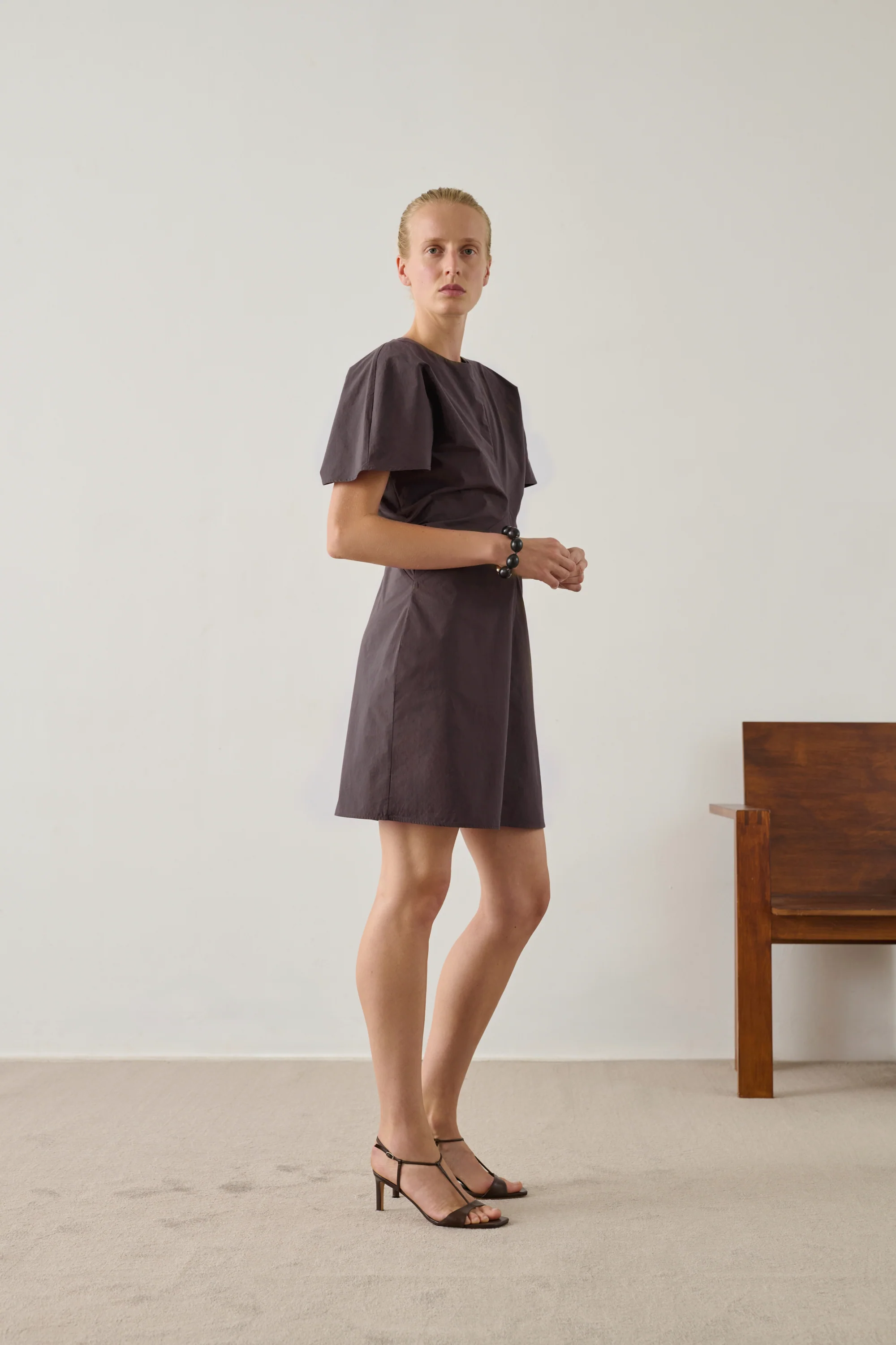 ROBE IVA MARRON - Image 4