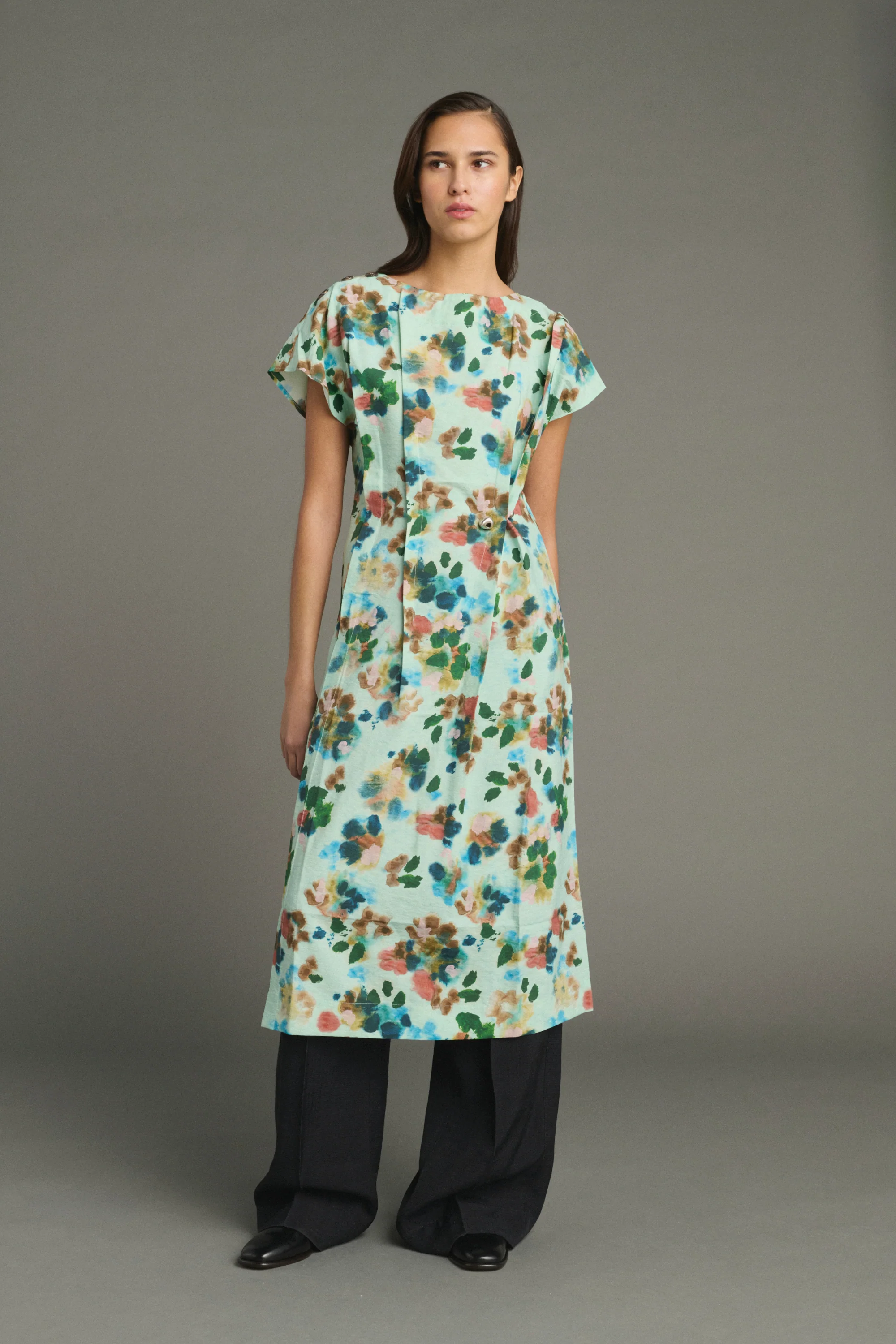 ROBE JADE BLEUE - Image 4