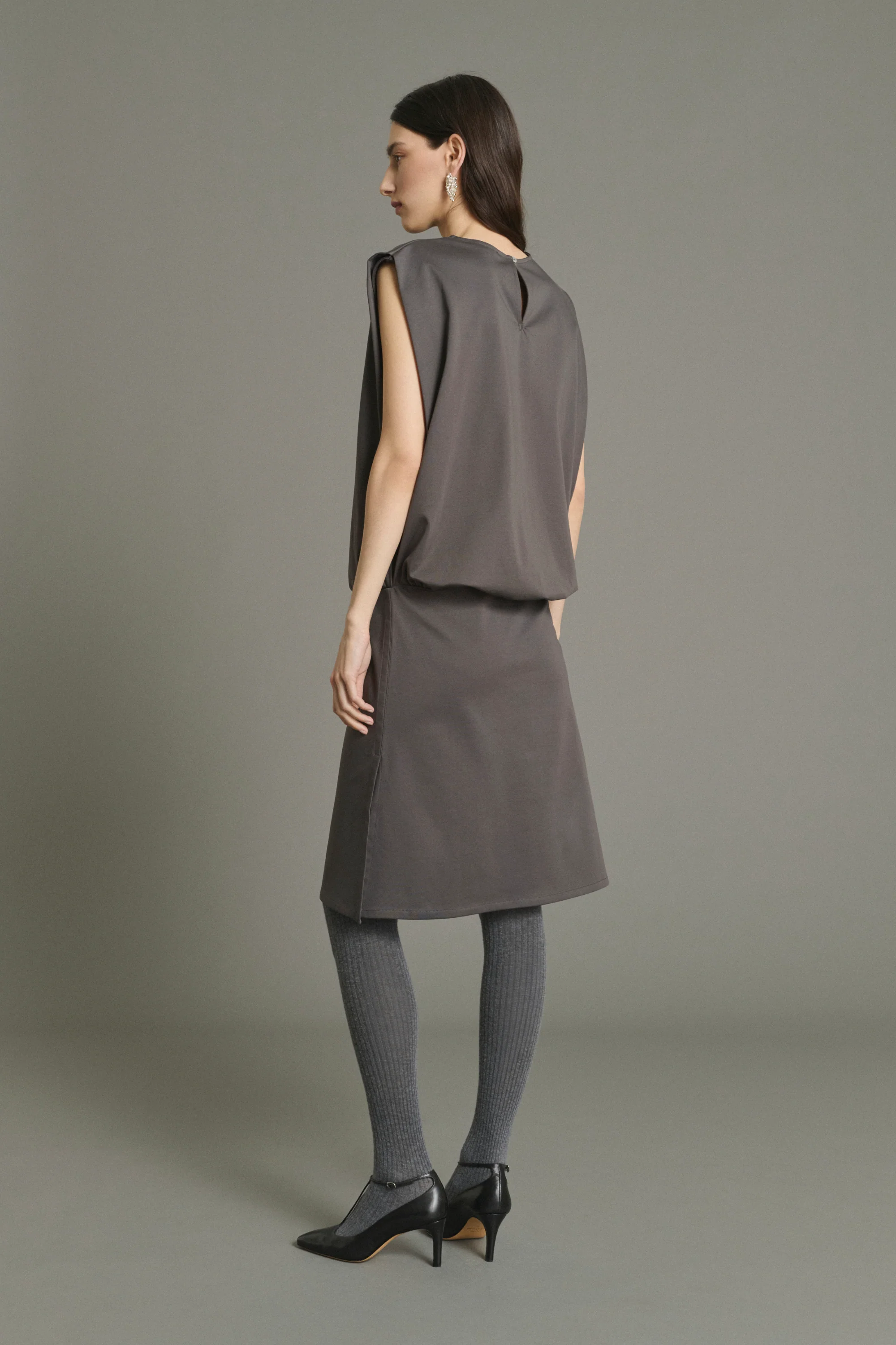 ROBE JOLENE GRISE - Image 2