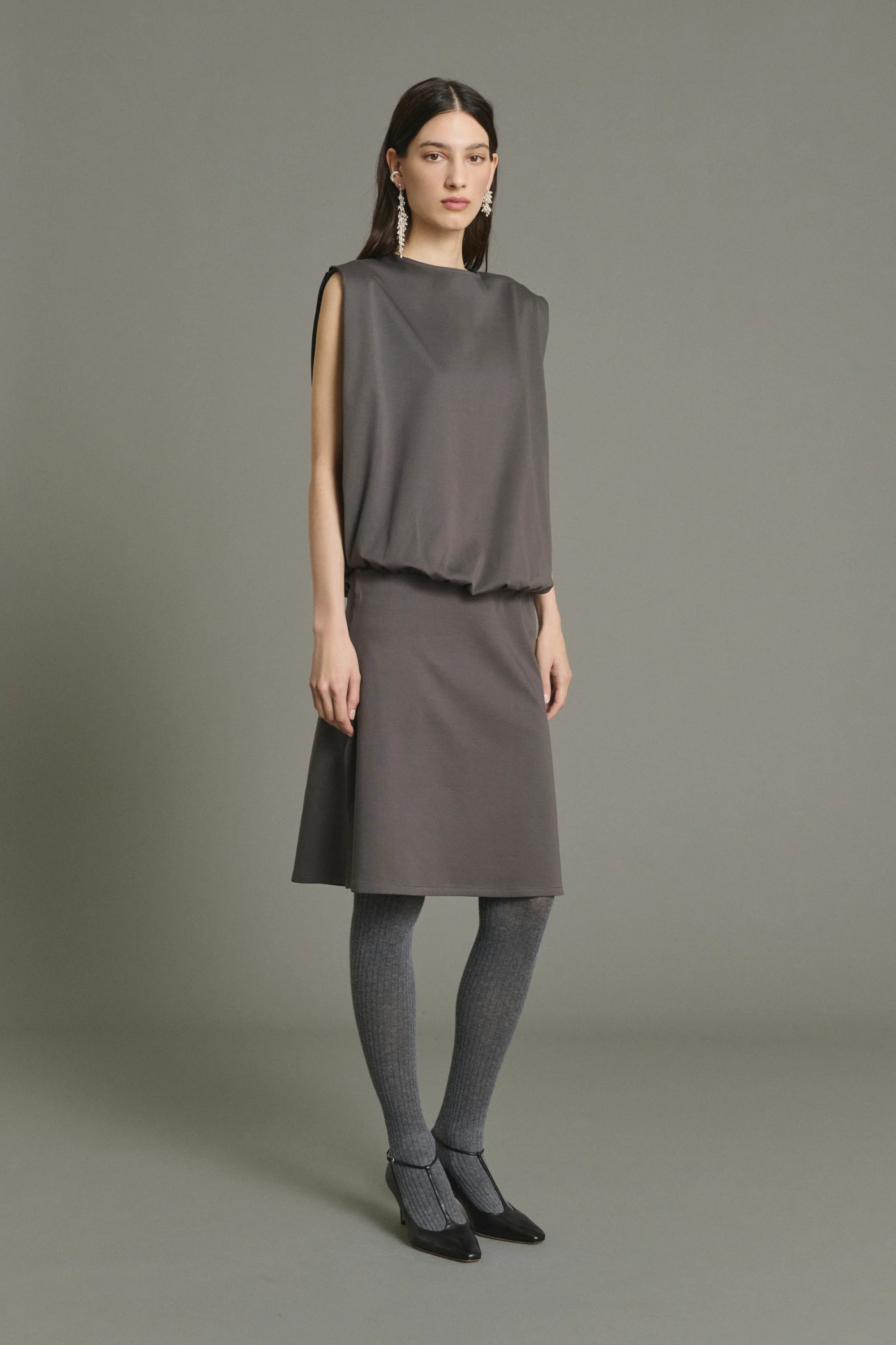 ROBE JOLENE GRISE - Image 3