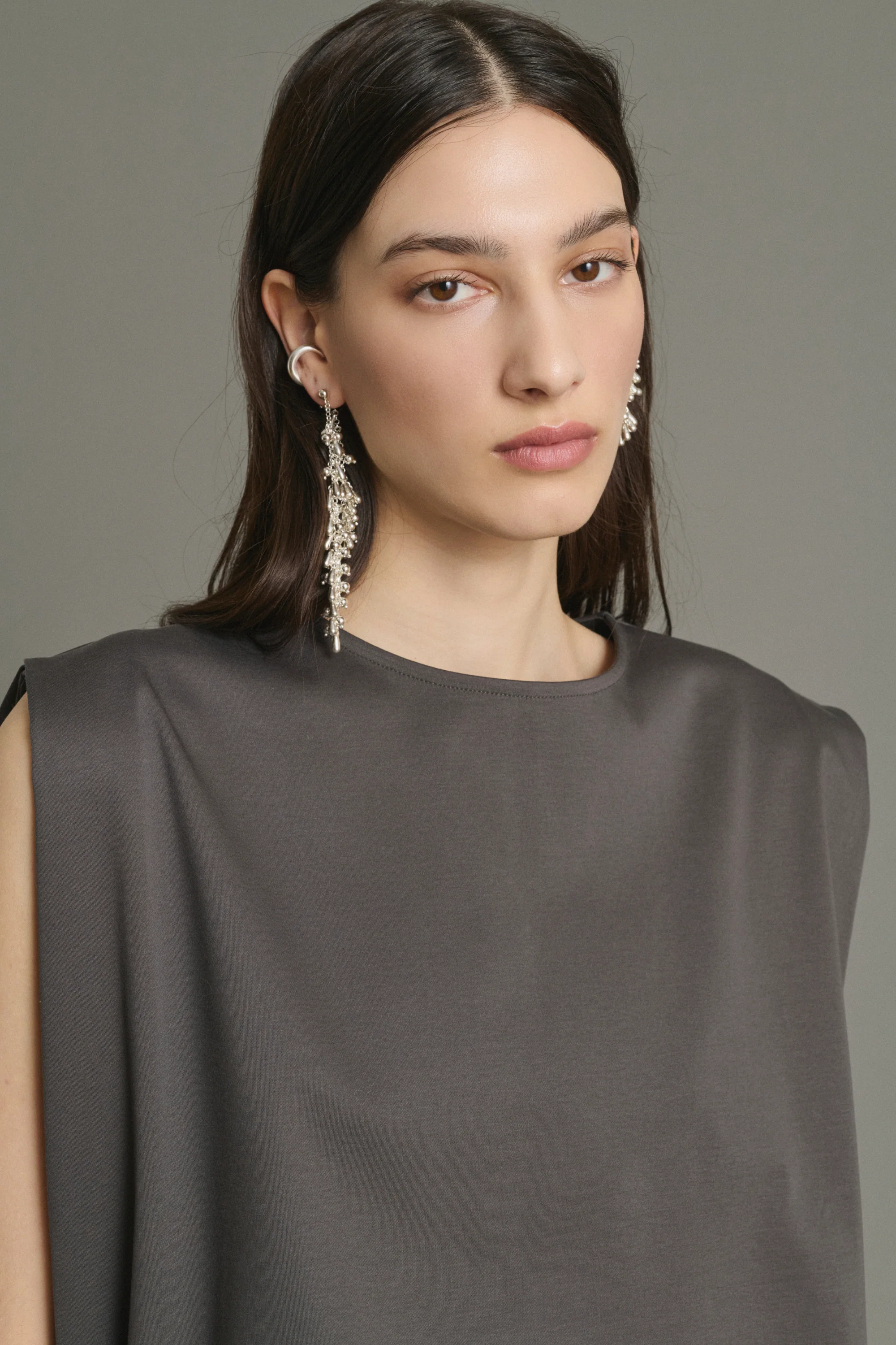 ROBE JOLENE GRISE - Image 4