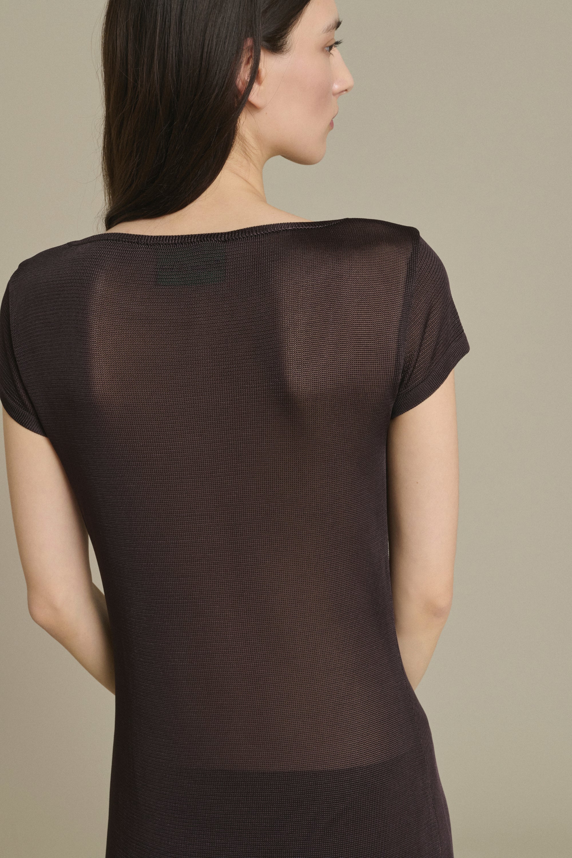 ROBE ORNELLA MARRON - Image 4
