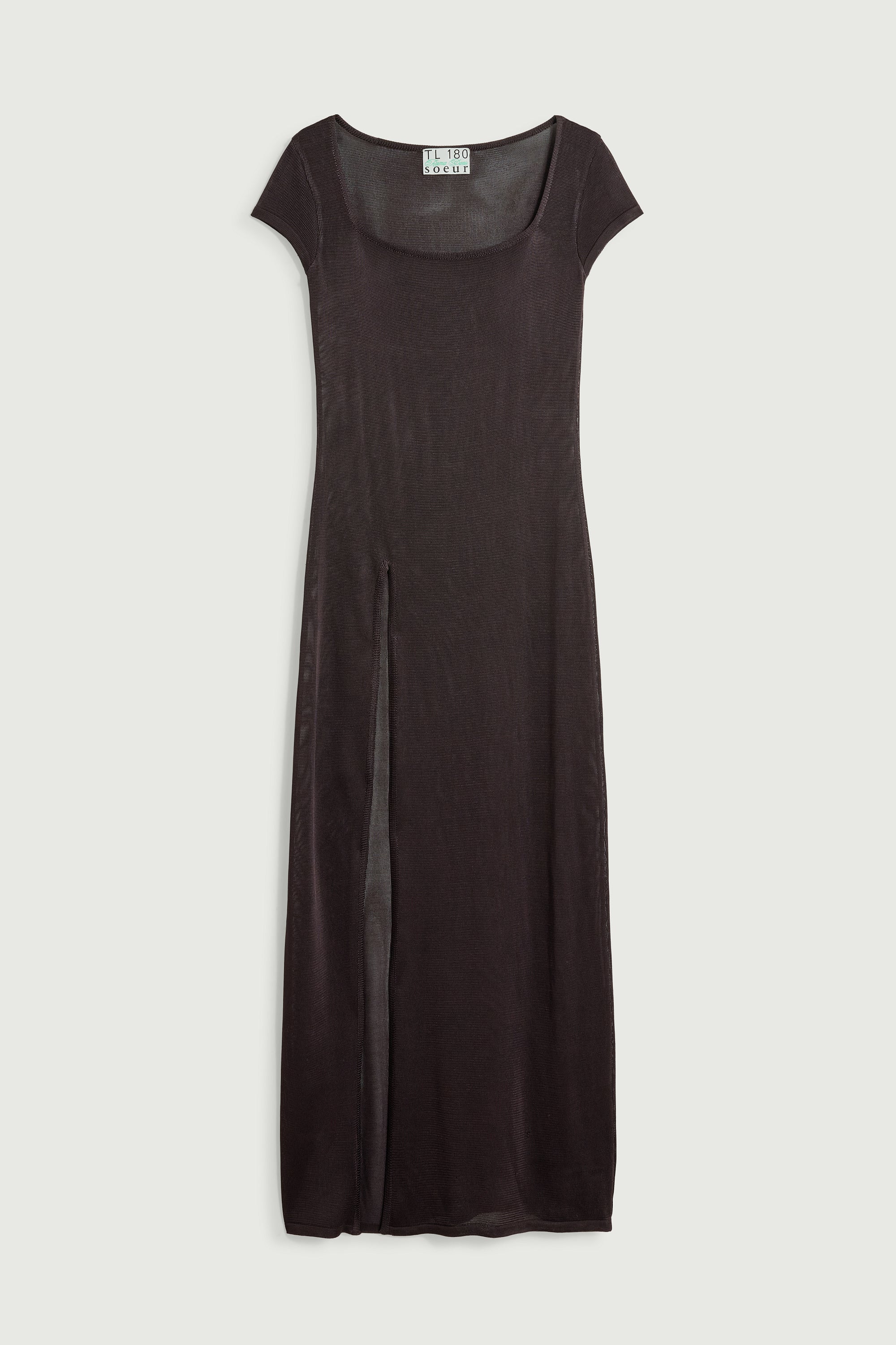 ROBE ORNELLA MARRON - Image 6