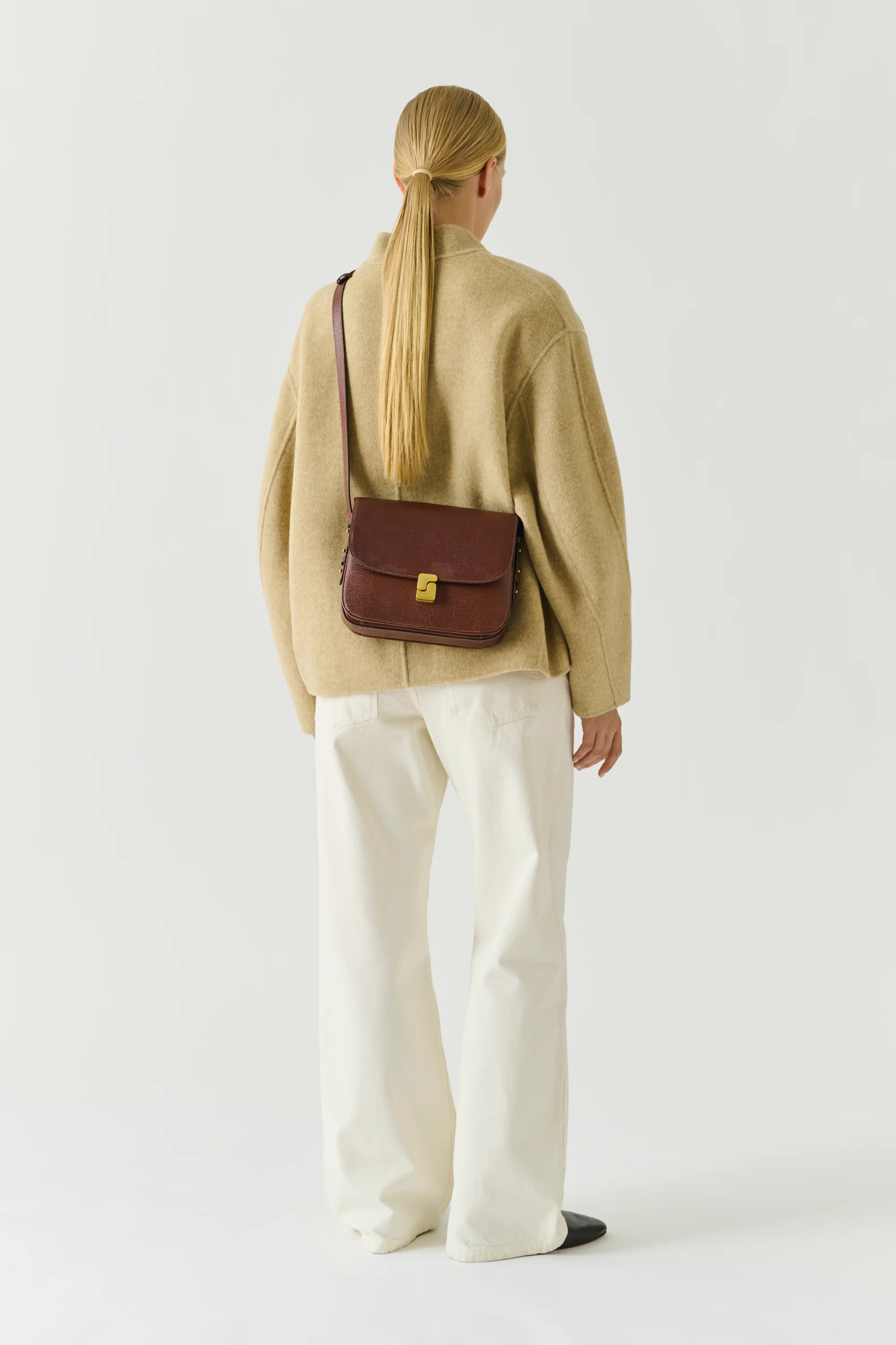 SAC BELLISSIMA MAXI MARRON CAVIAR - Image 3