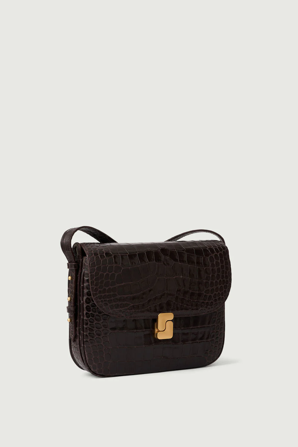 SAC BELLISSIMA MAXI MARRON CROCO - Image 3