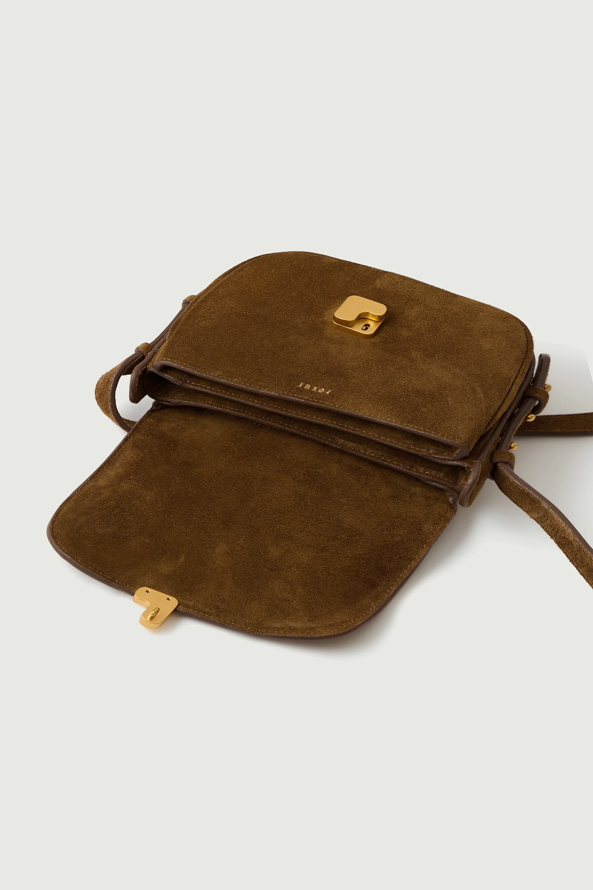 SAC BELLISSIMA MINI MARRON CROÛTE DE CUIR - Image 4