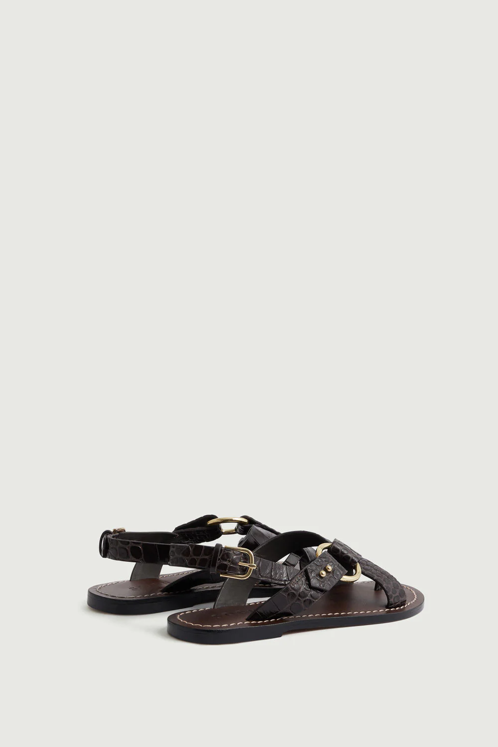 SANDALES FLORENCE MARRON - Image 3