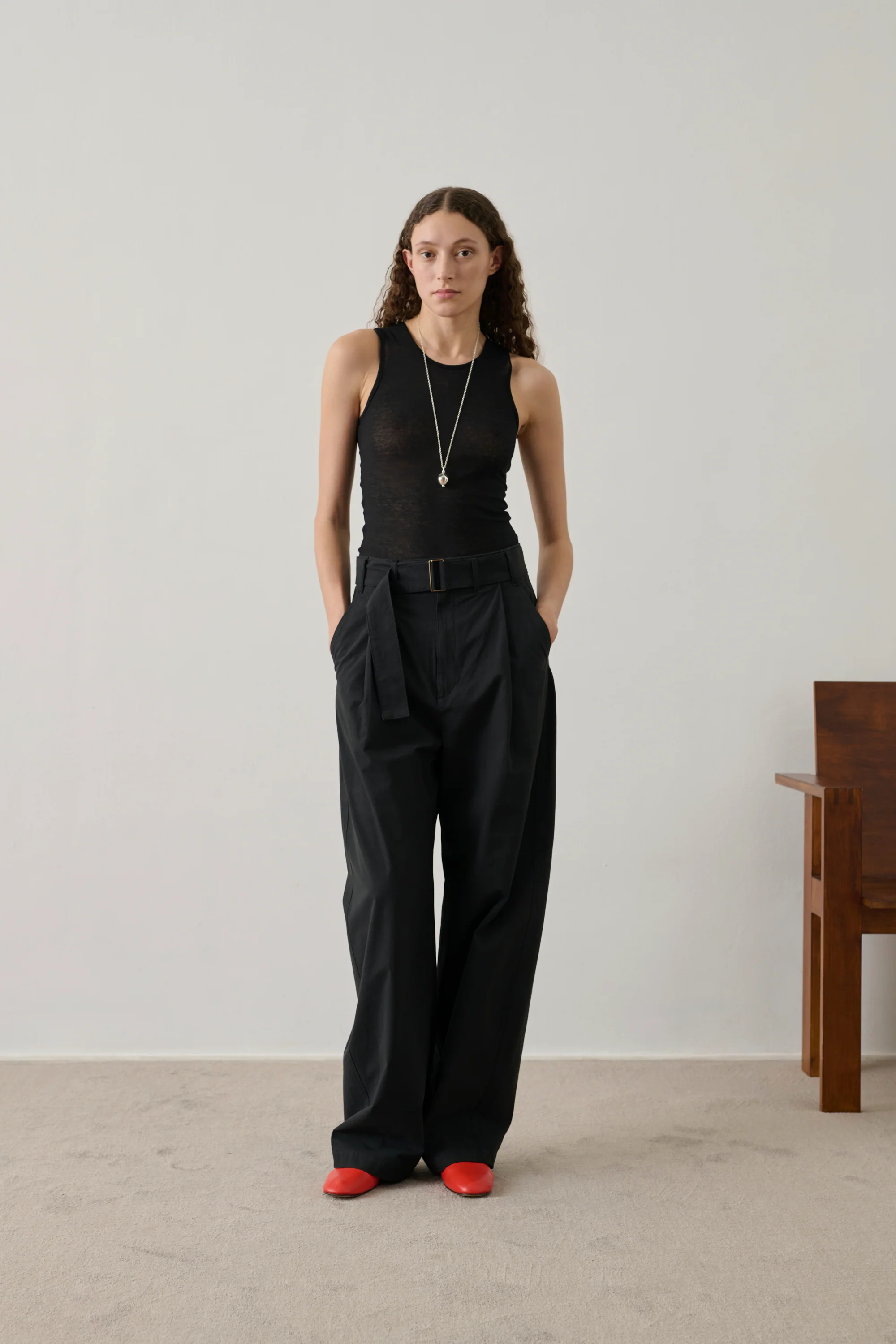 SLINGBACKS EMMETT ROUGES - Image 3