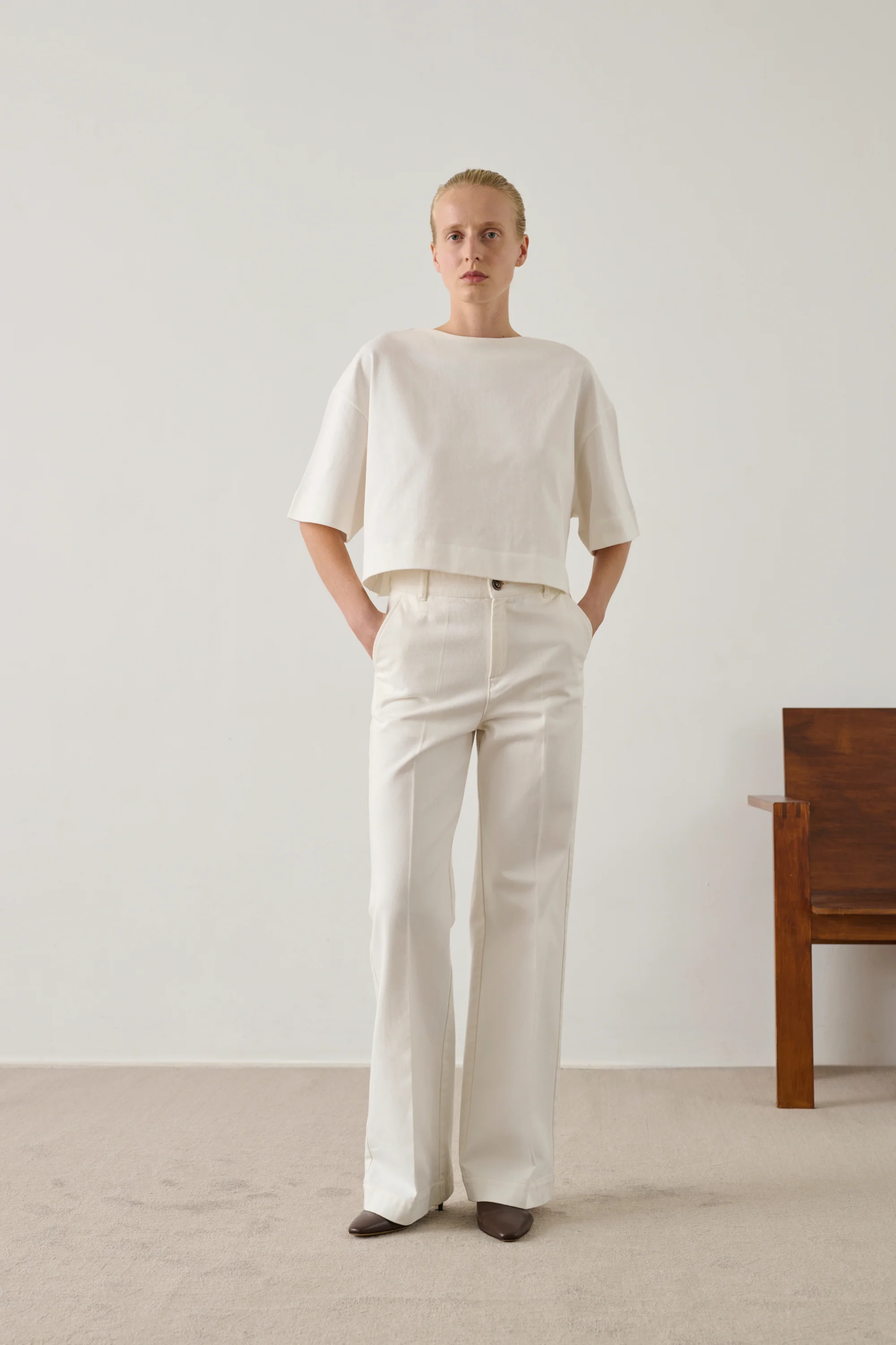 TEE-SHIRT DAVINA BLANC