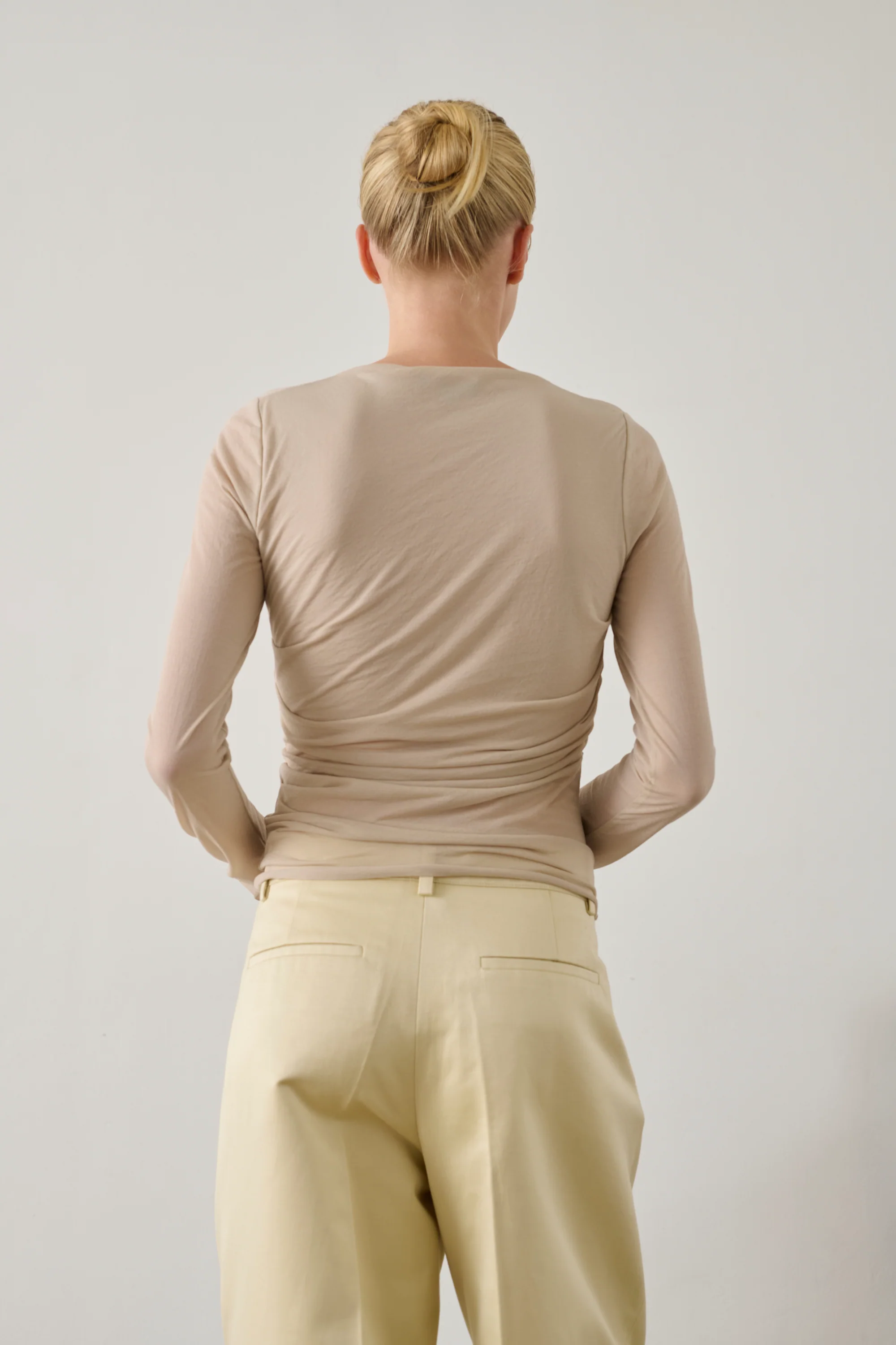 TEE-SHIRT GAIA BEIGE - Image 3