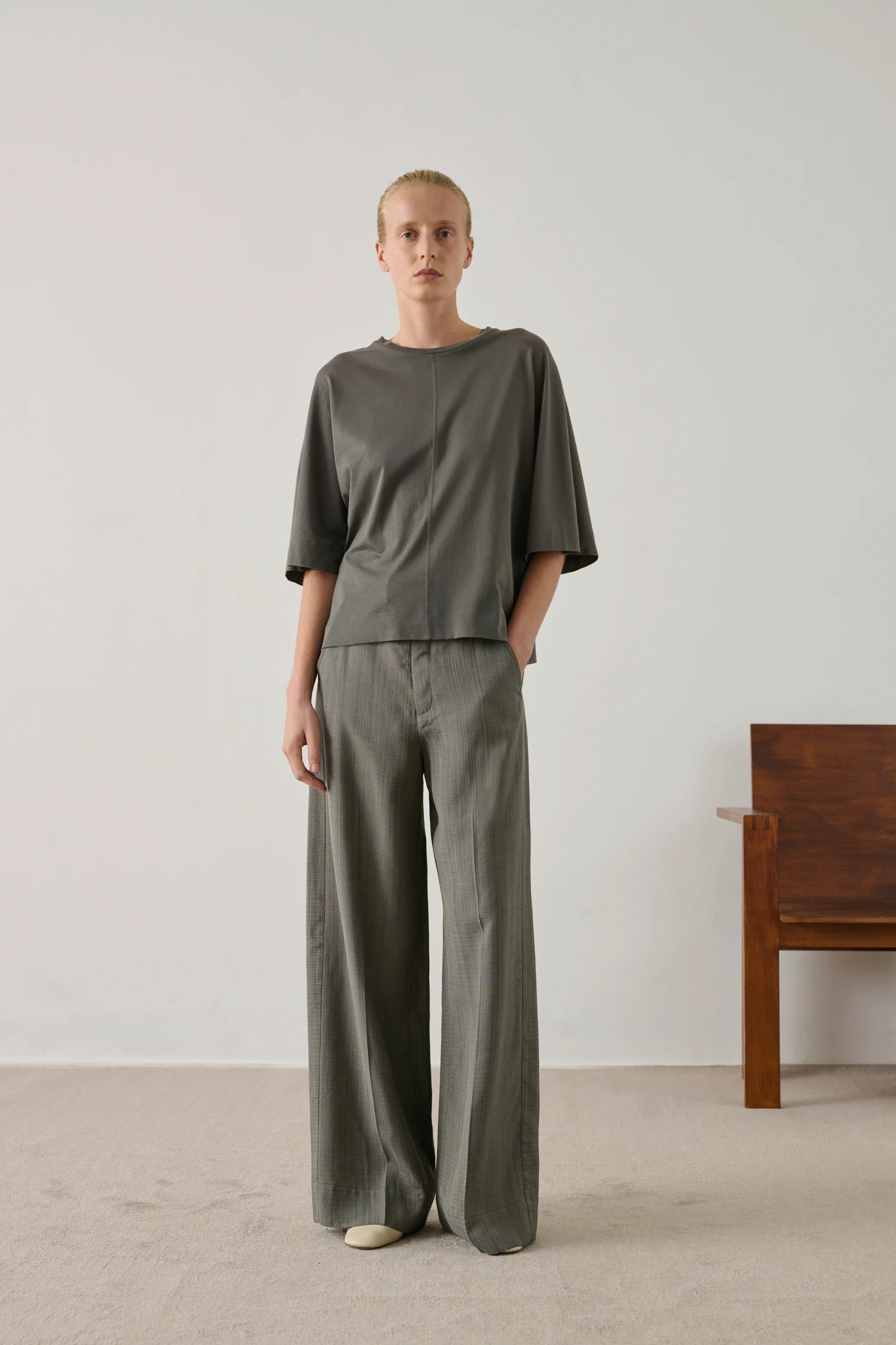 TEE-SHIRT HELSINKI GRIS - Image 3