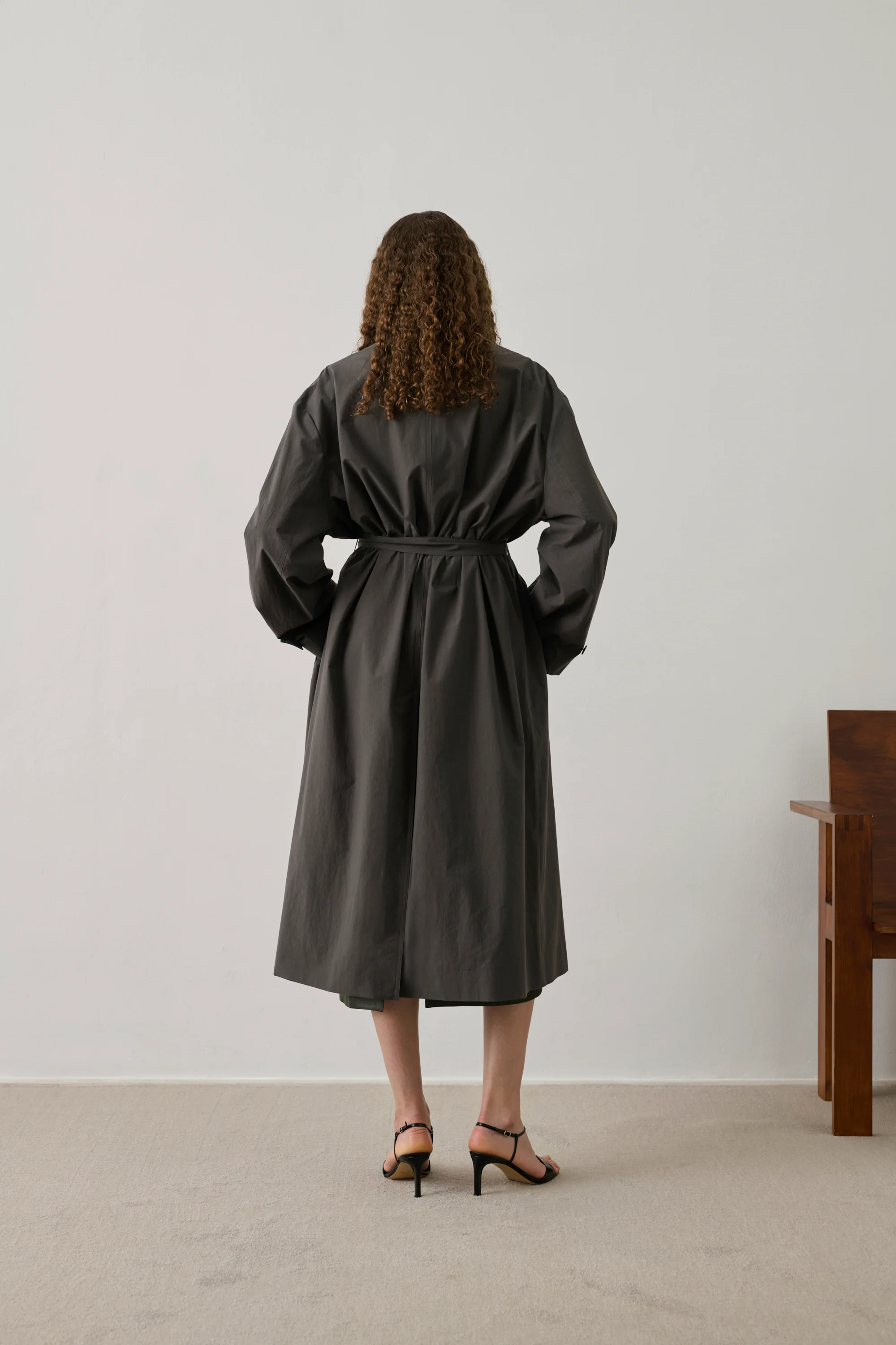TRENCH HELIO GRIS - Image 5