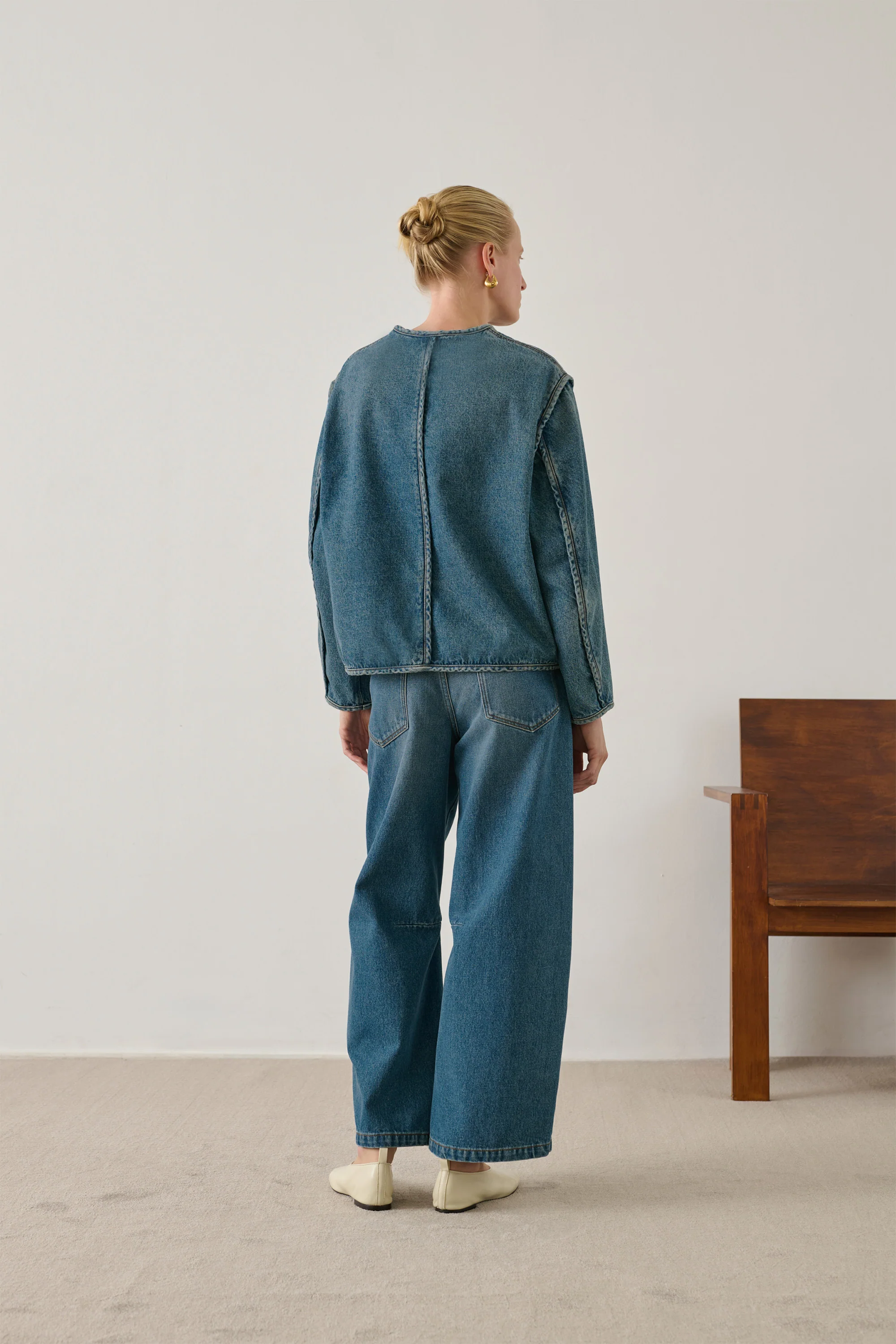 VESTE AGATHA BLEUE - Image 5