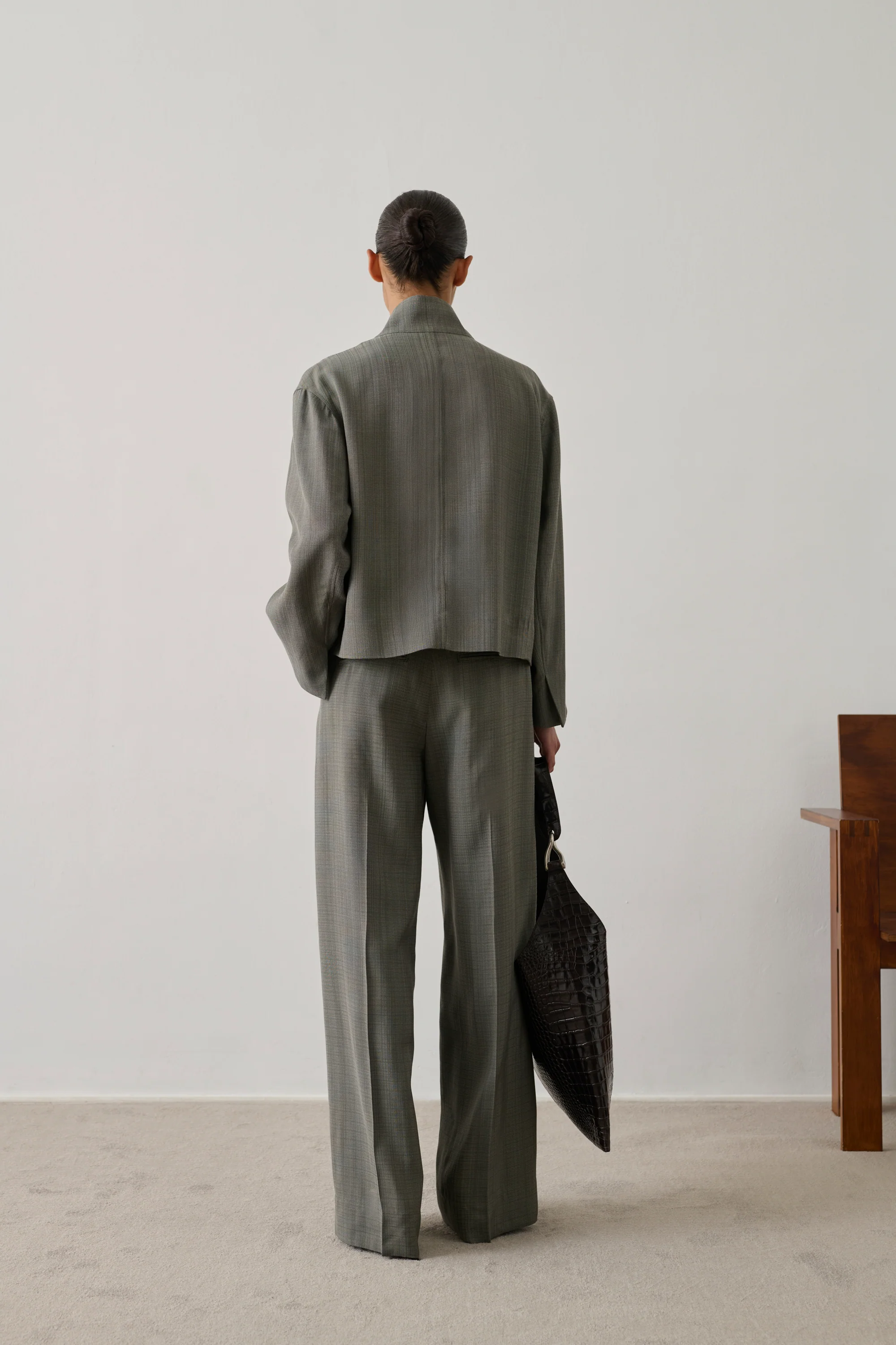 VESTE HOURIA GRISE - Image 3