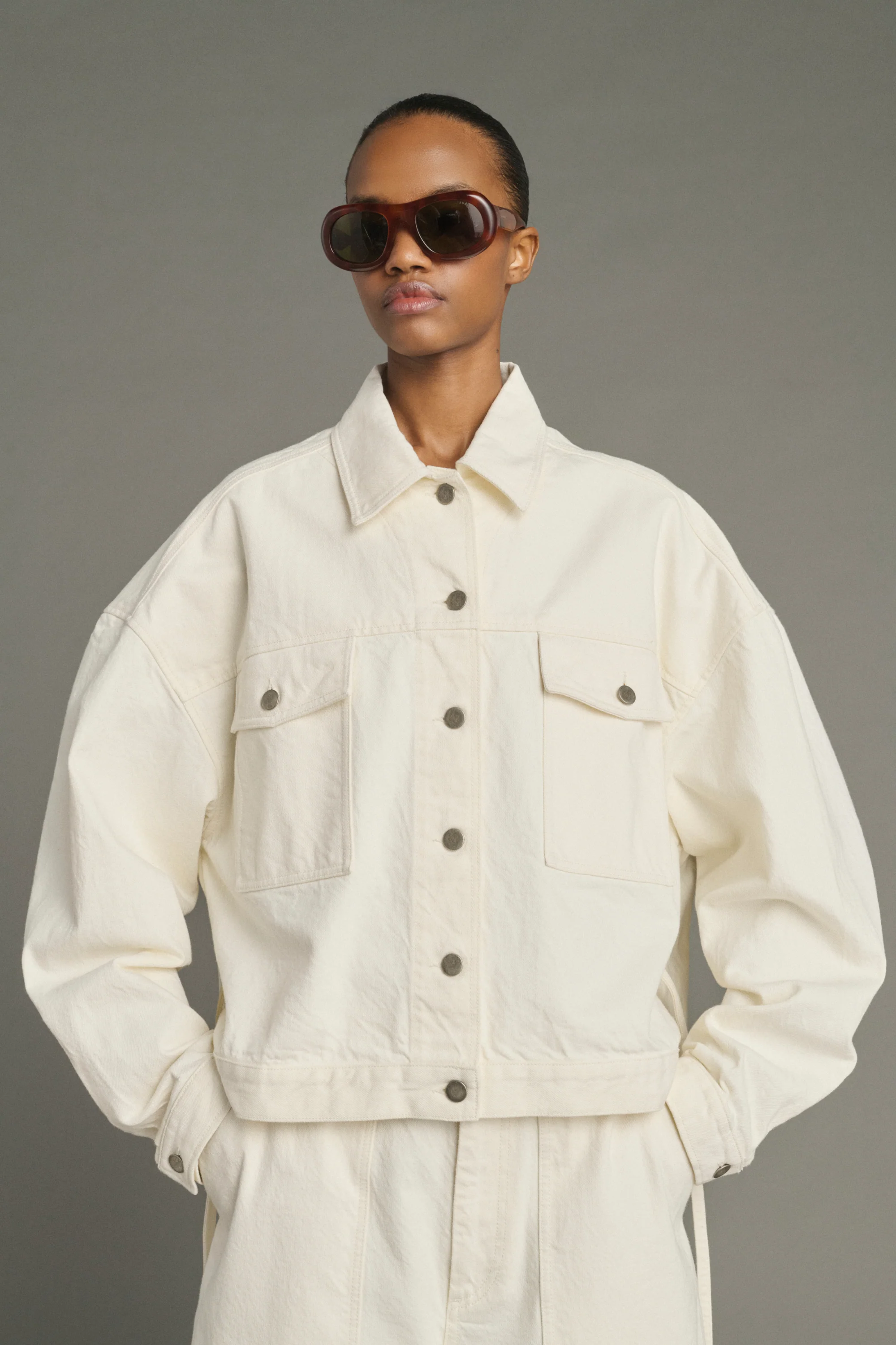VESTE LYS ECRUE - Image 3
